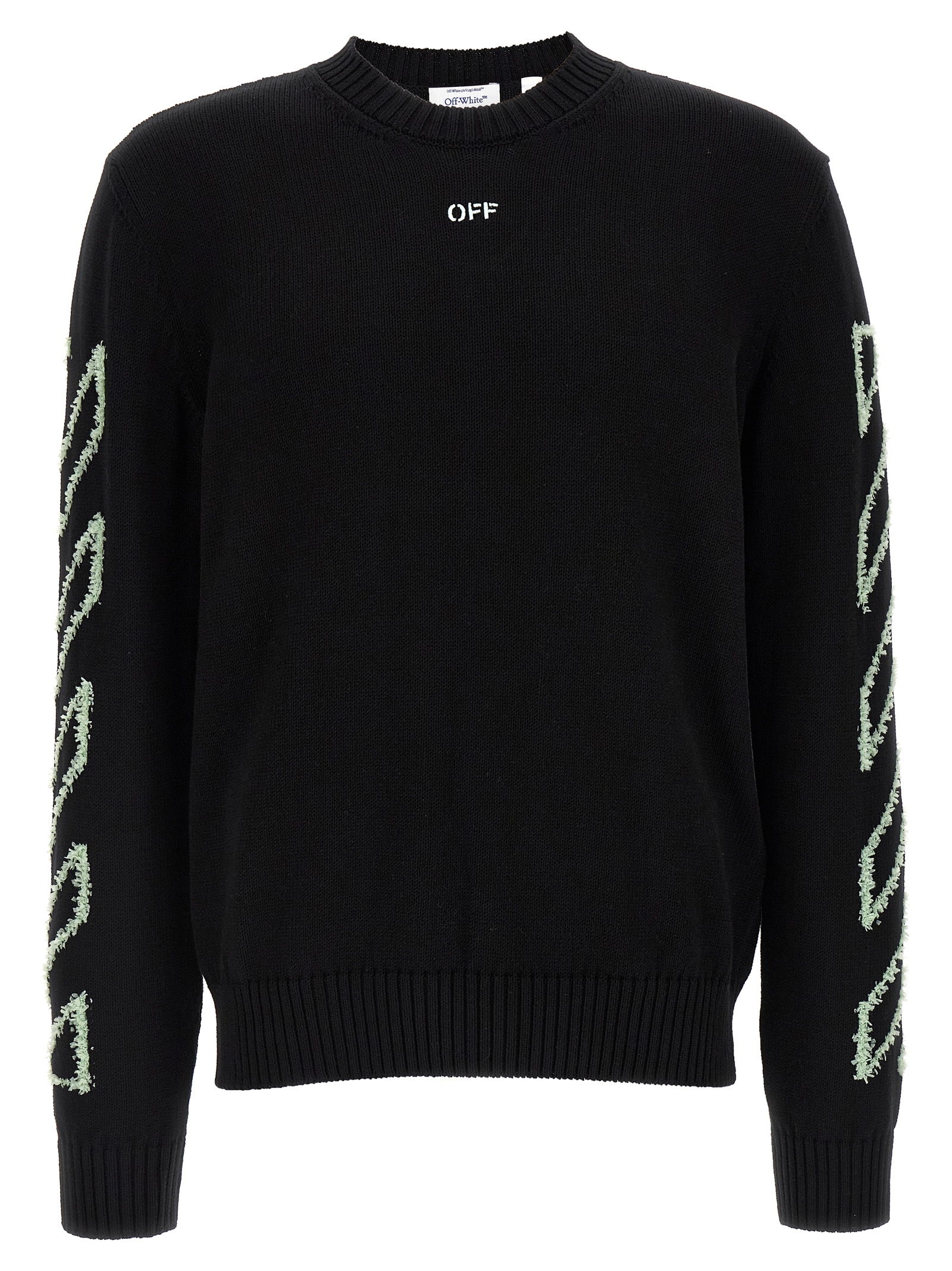 Off White Diag Outline Sweater