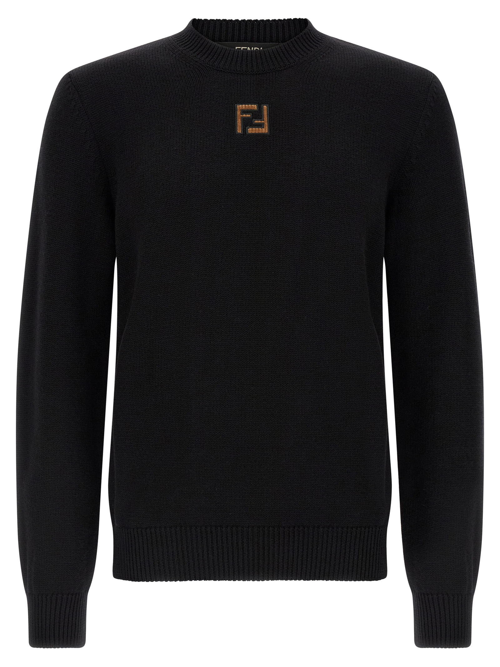 Fendi Ff Velvet Micro Sweater