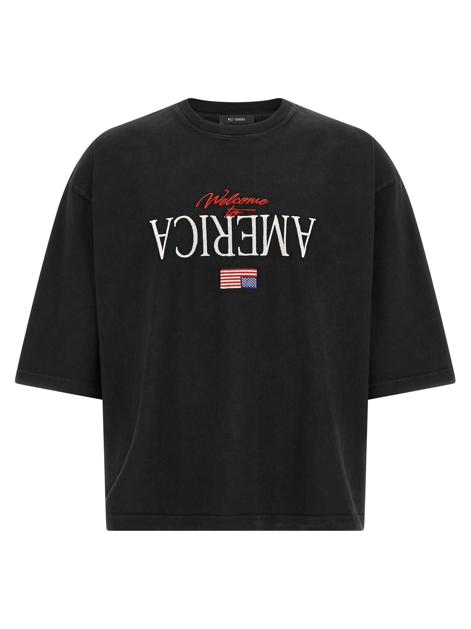 Willy Chavarria Welcome To America- Buffalo T-shirt