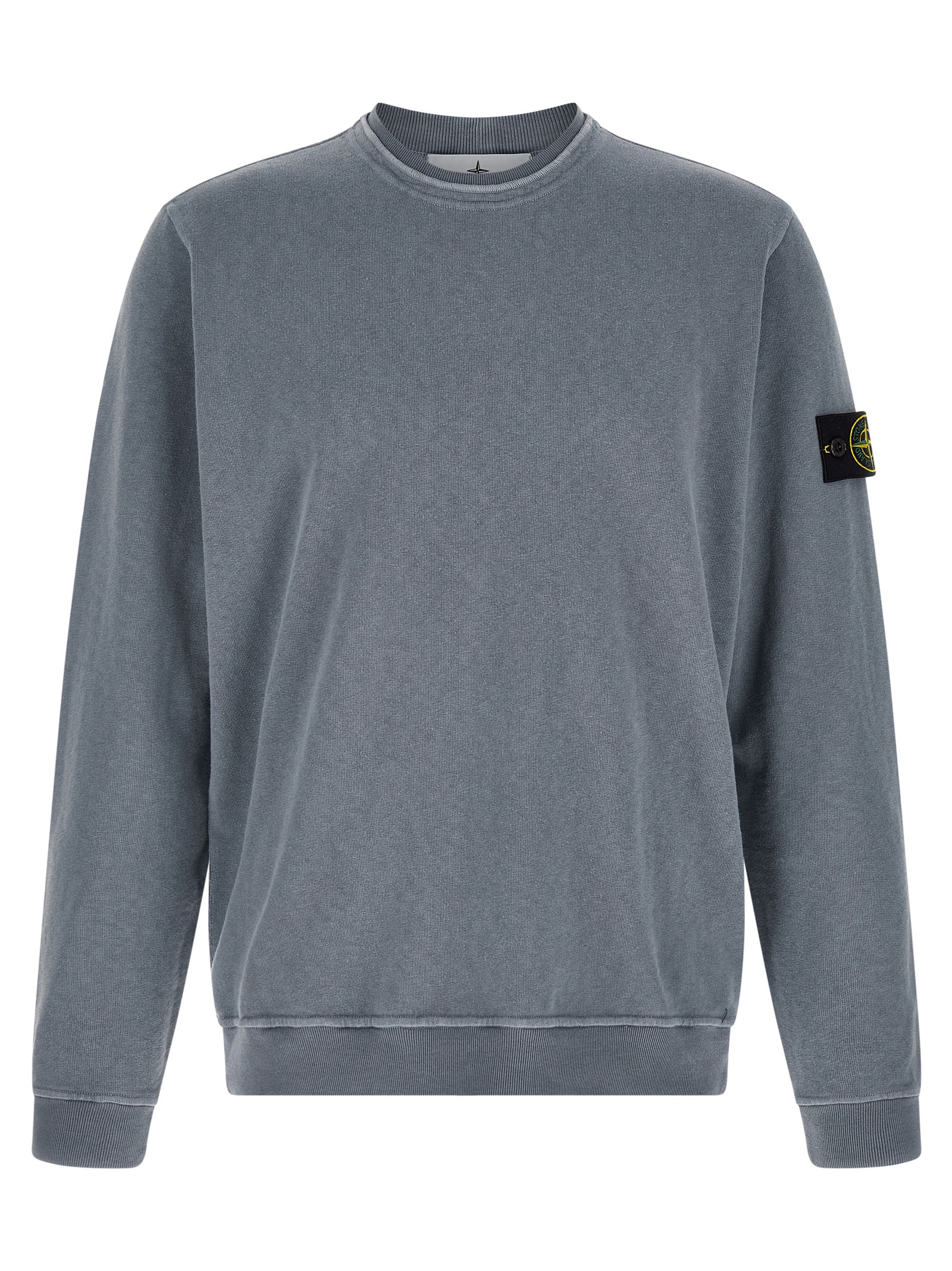 Stone Island Brushed Cotton Sweatshirt