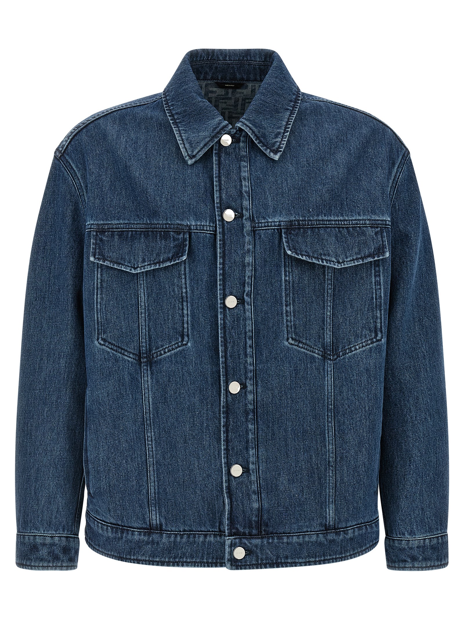 Fendi Ff Selleria Denim Jacket