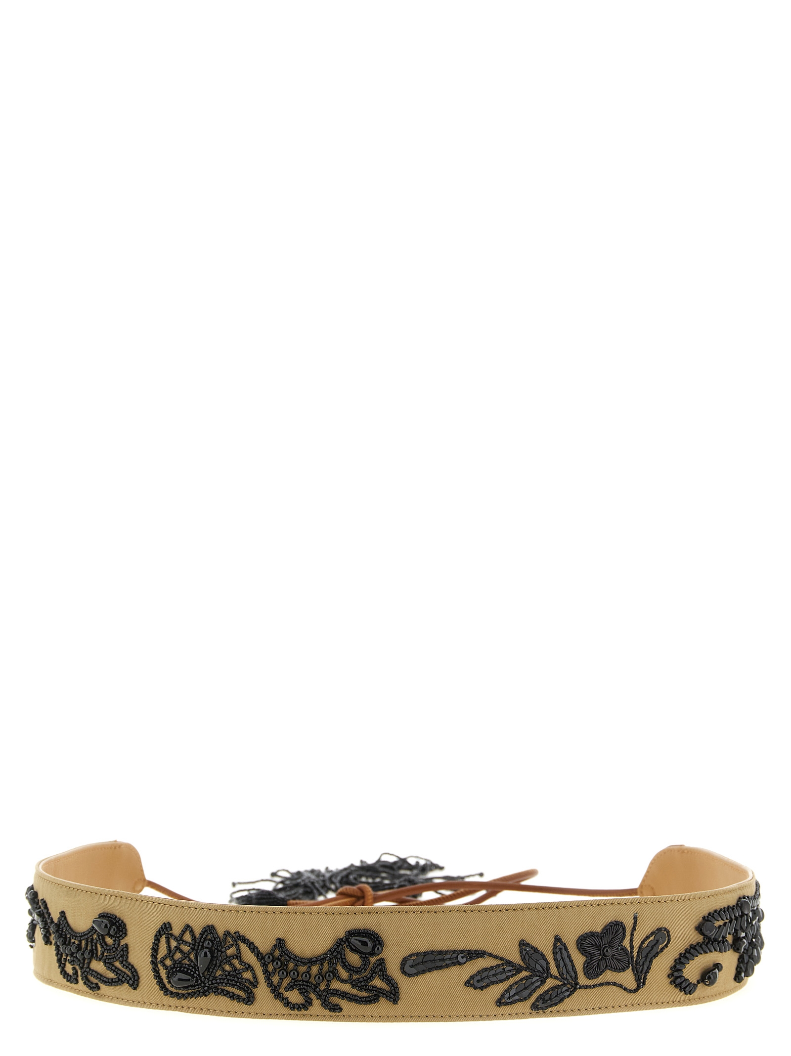 Dries Van Noten Beads Embroidery Belt