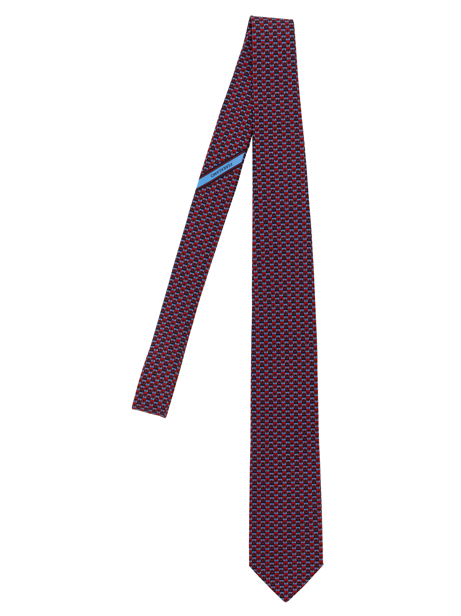 Ferragamo Gancini Print Tie