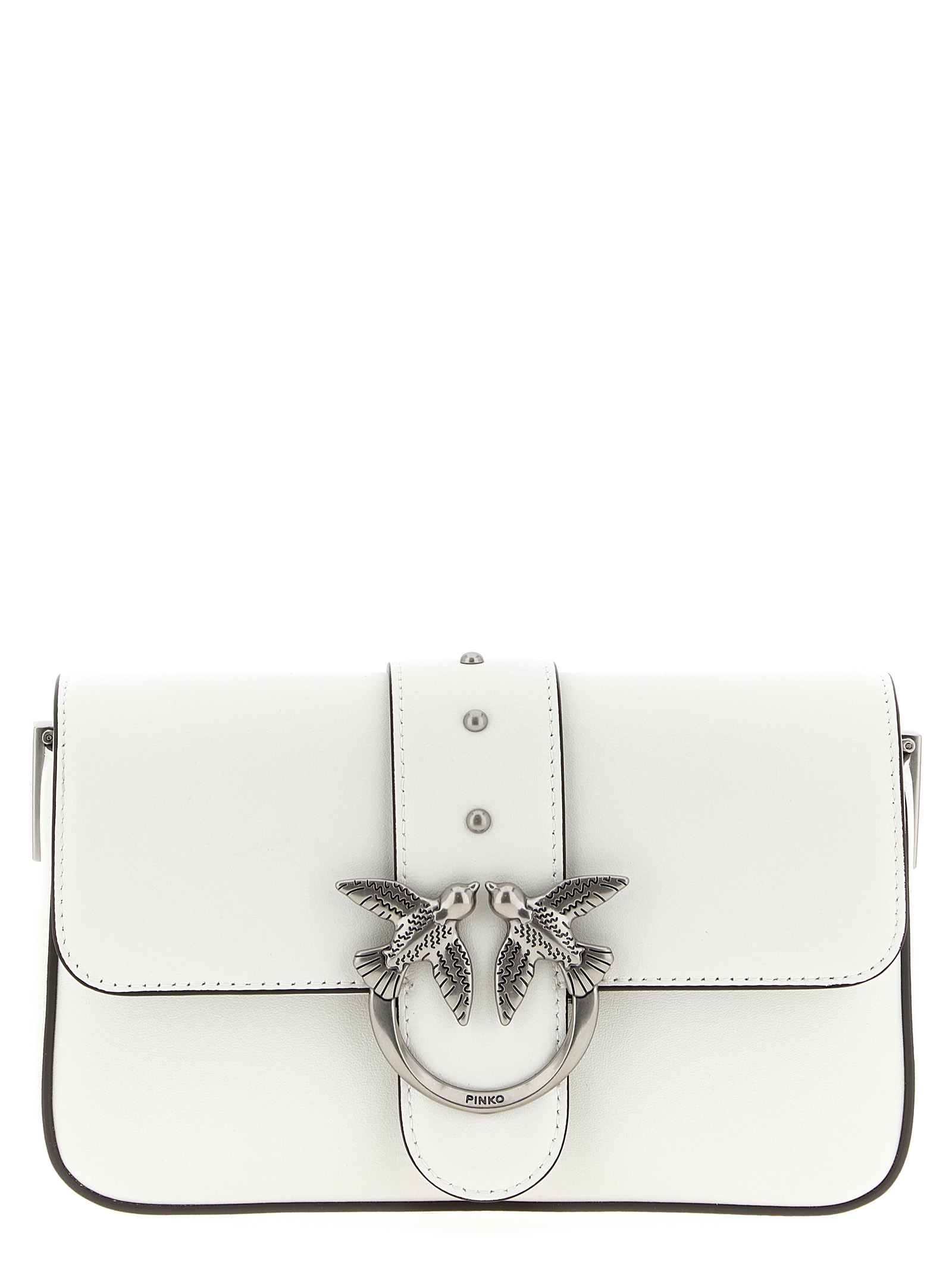 Pinko Mini Love Slouchy Shoulder Bag
