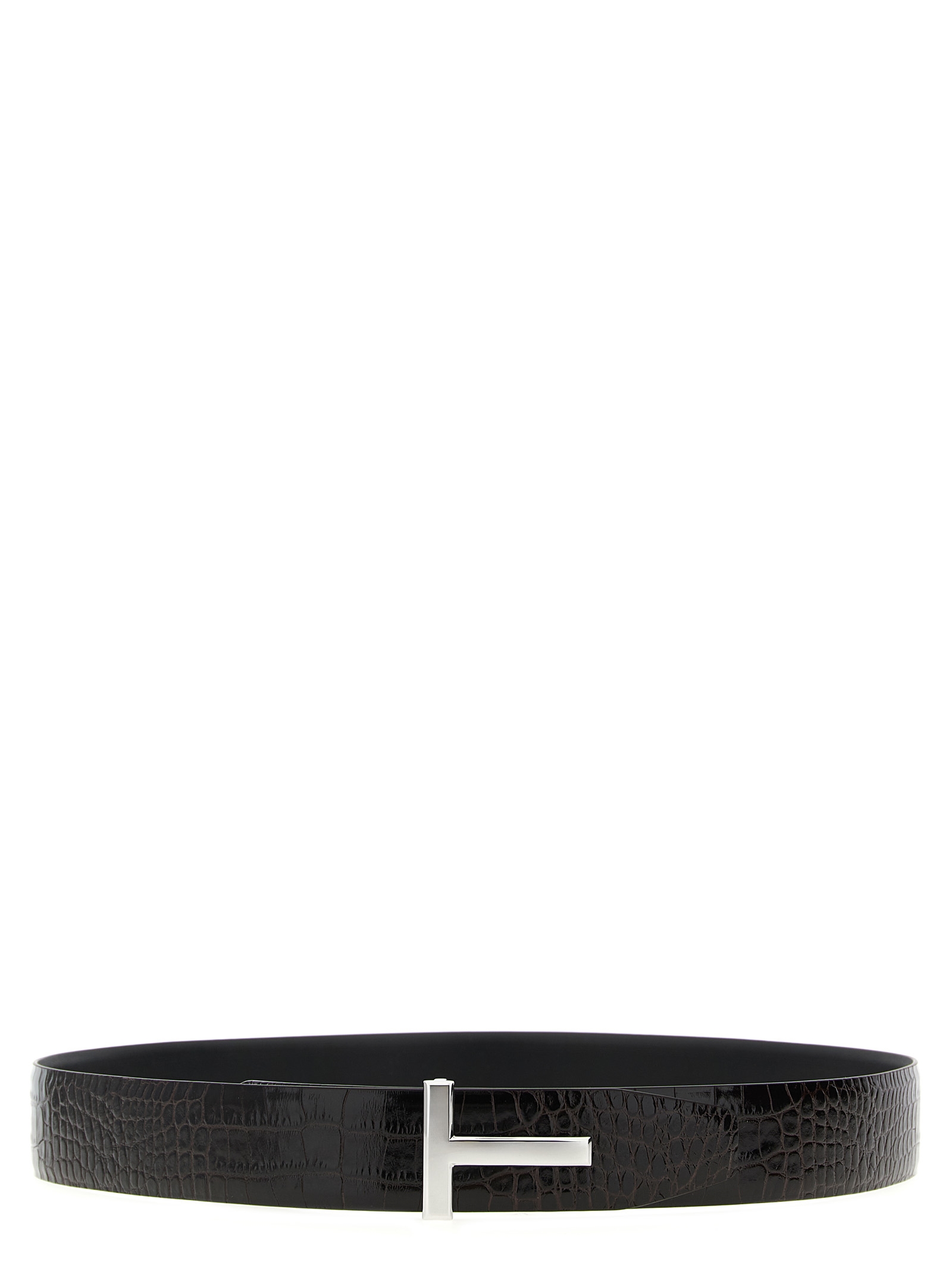 Tom Ford Reversible Crocodile Leather Belt