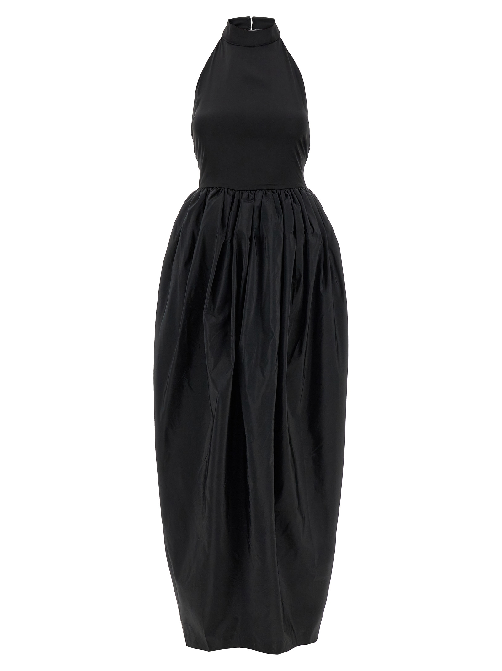 Rotate Birger Christensen Satin Taffeta Maxi Dress
