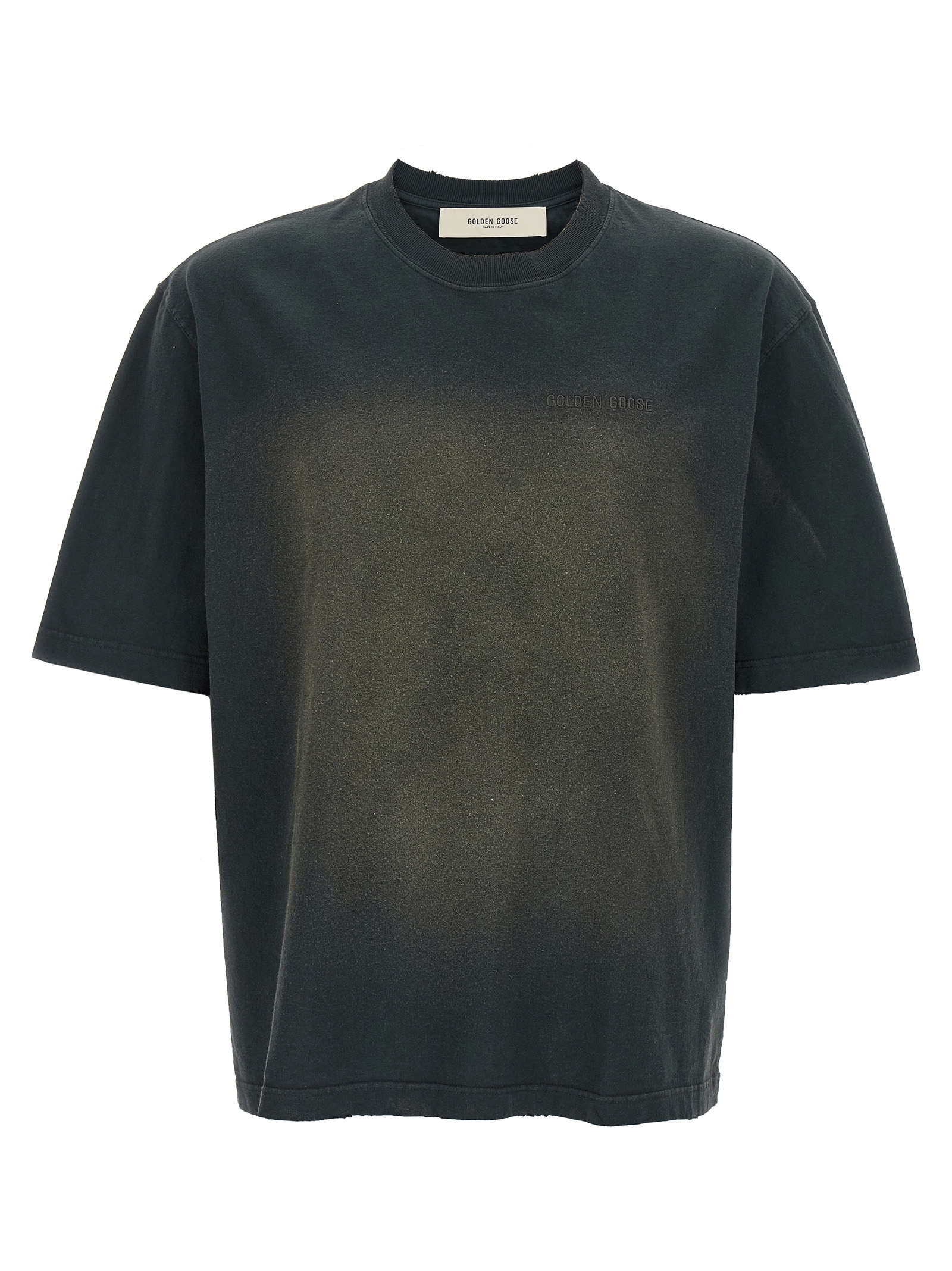 Golden Goose Used Dyed Cotton T-shirt