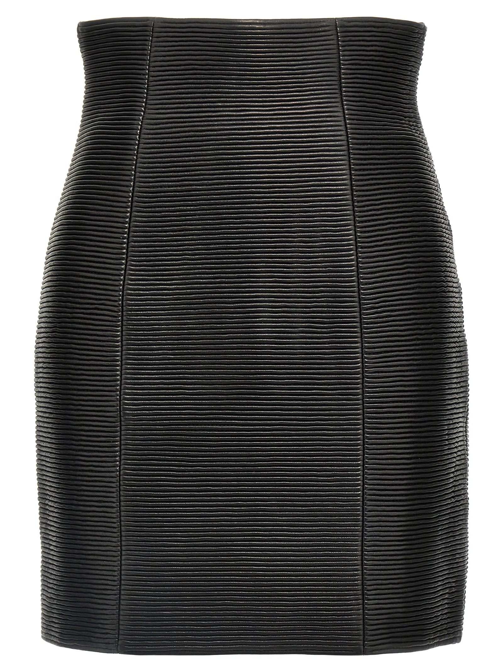 Balmain Hw Rolled Skirt