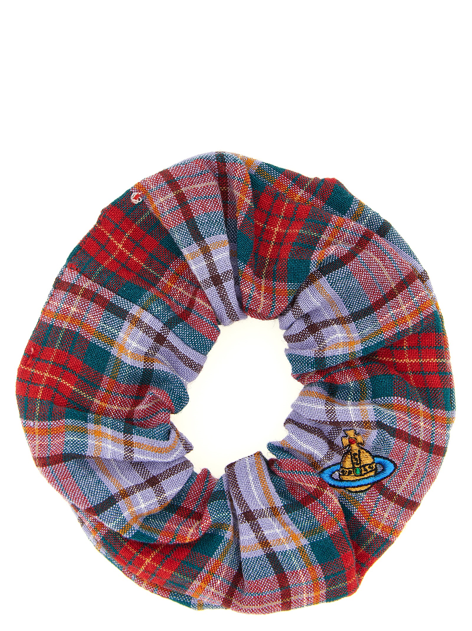 Vivienne Westwood Rtw Tartan Small Hair Elastic