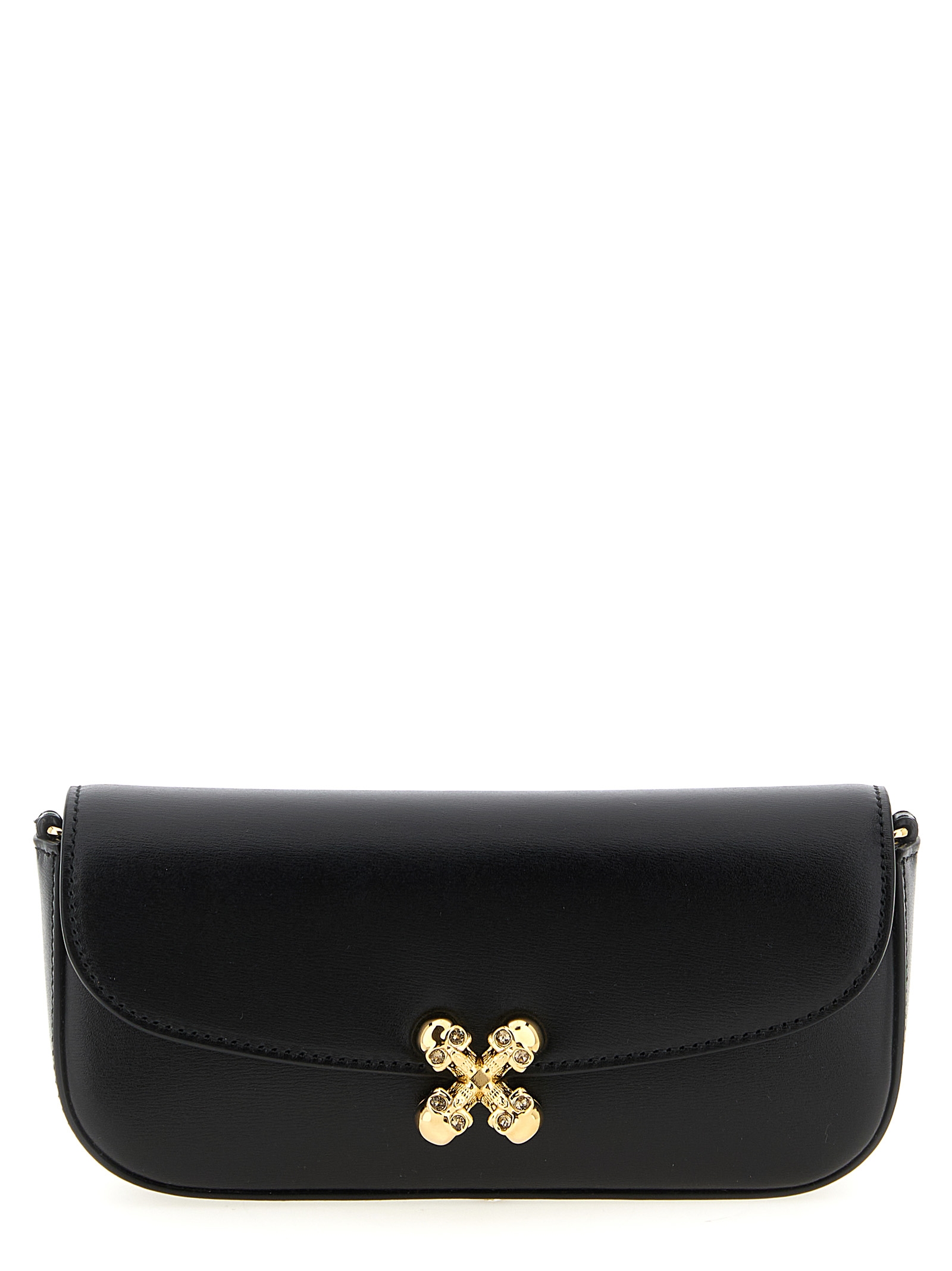Alexander McQueen Skull Flower Small Crossbody Bag