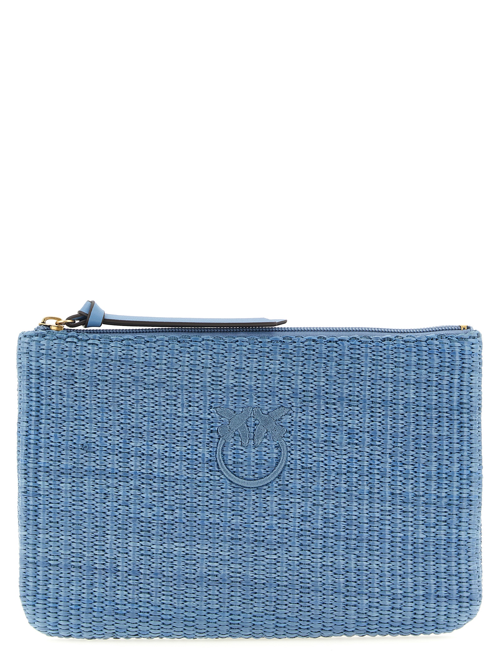Pinko Raffia Clutch