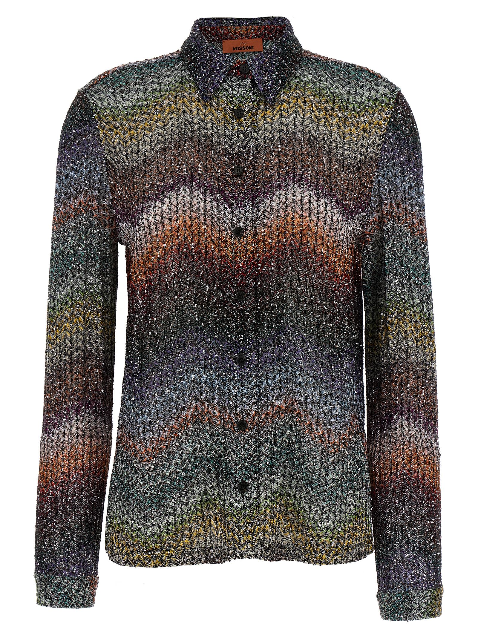 Missoni Sequin And Lamé Viscose Shirt