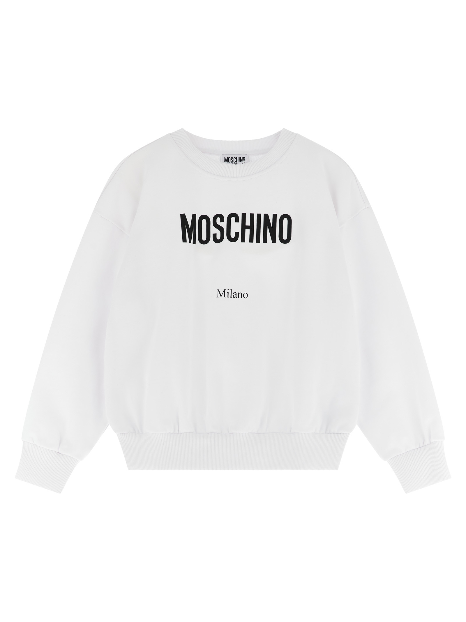 Moschino Kid Teen Logo Lettering Sweatshirt