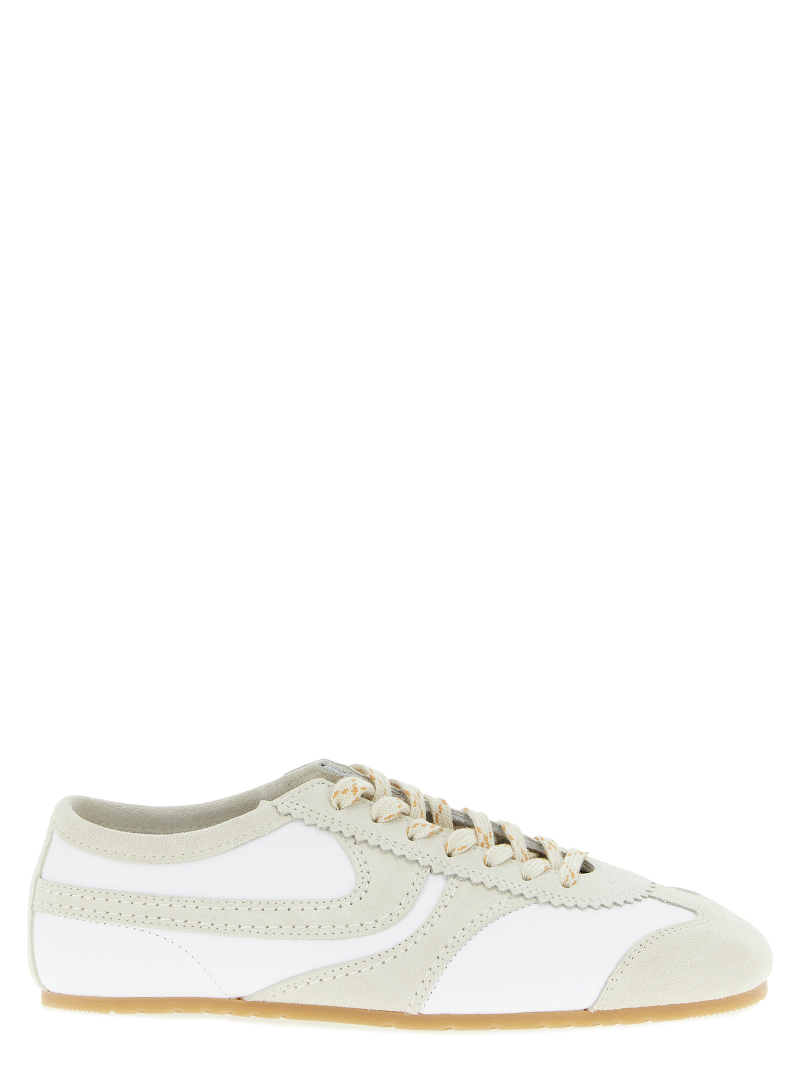 Dries Van Noten Leather And Suede Sneakers