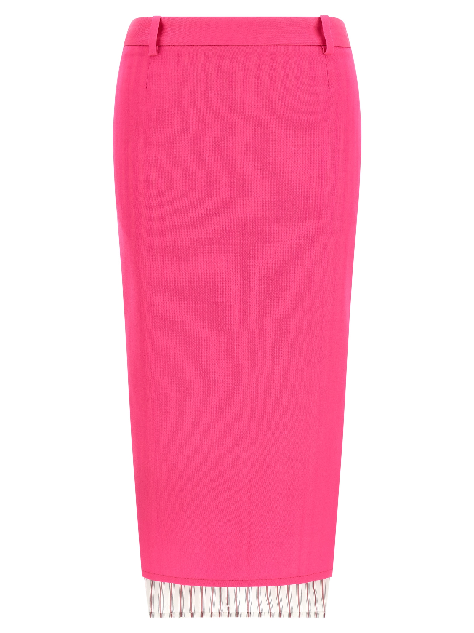 The Attico Double Layer Skirt