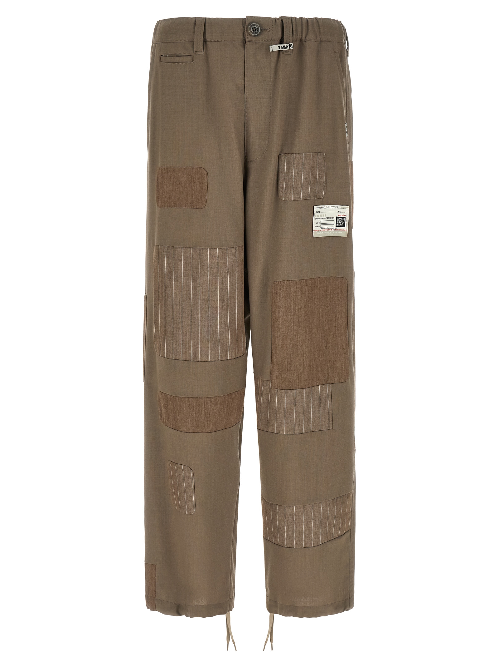 Maison Mihara Yasuhiro Repaired Wool Pants