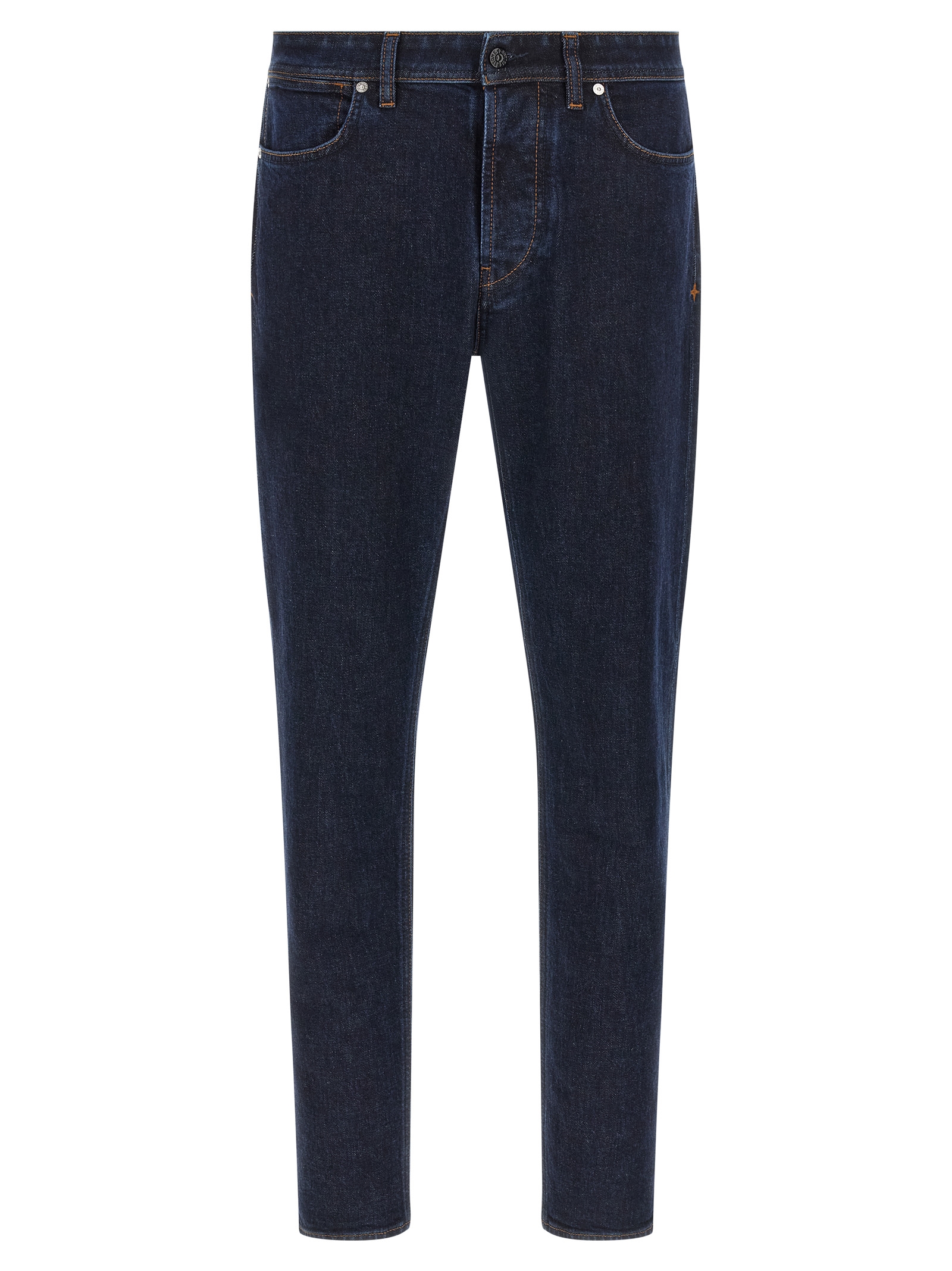 Stone Island Indigo Denim-rinsed Jeans
