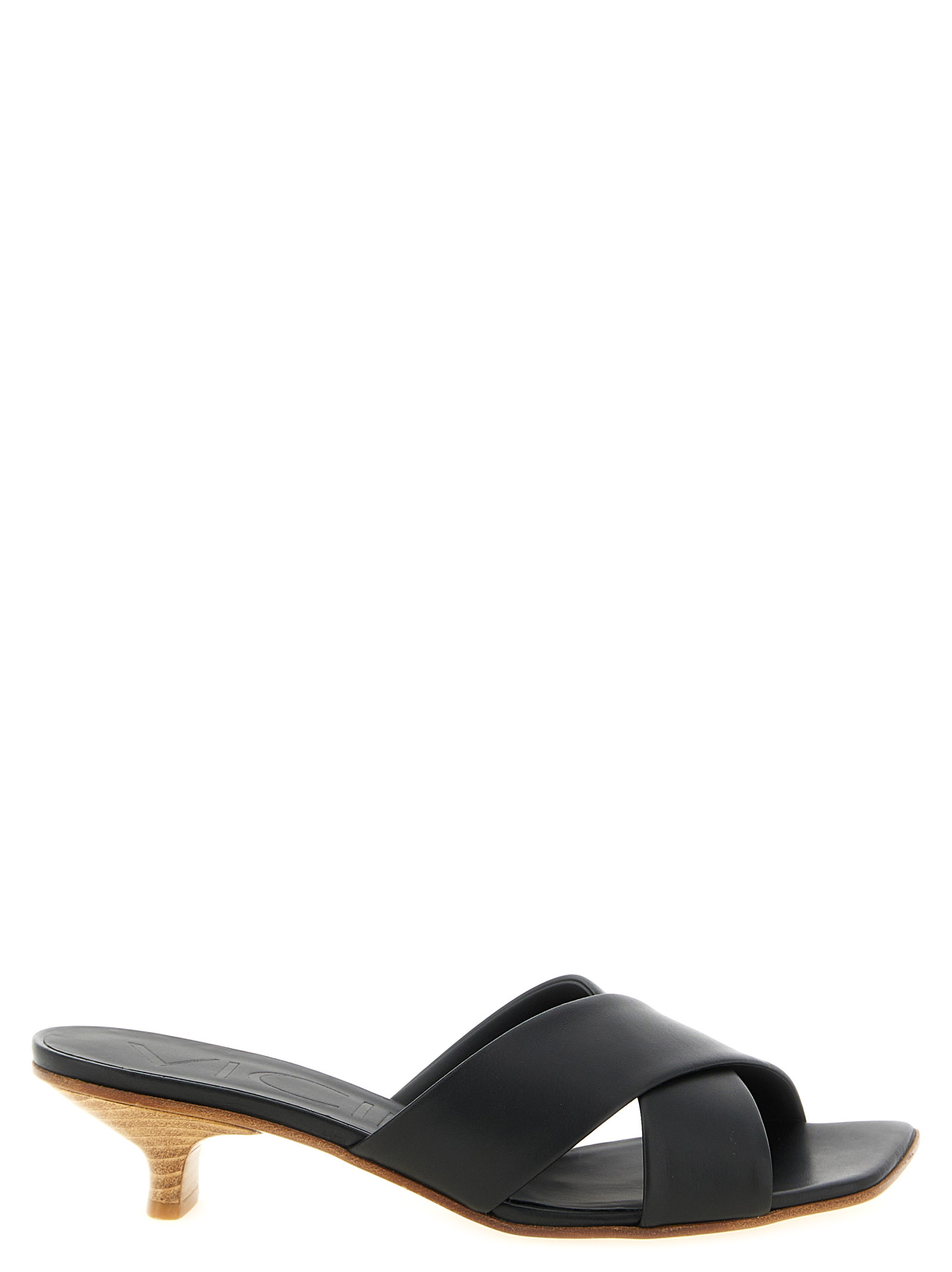 Vicini Leather Mules