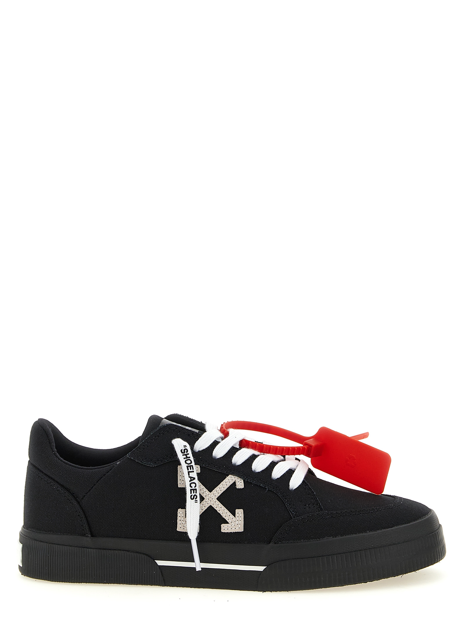 Off White Vulcanized Sneakers
