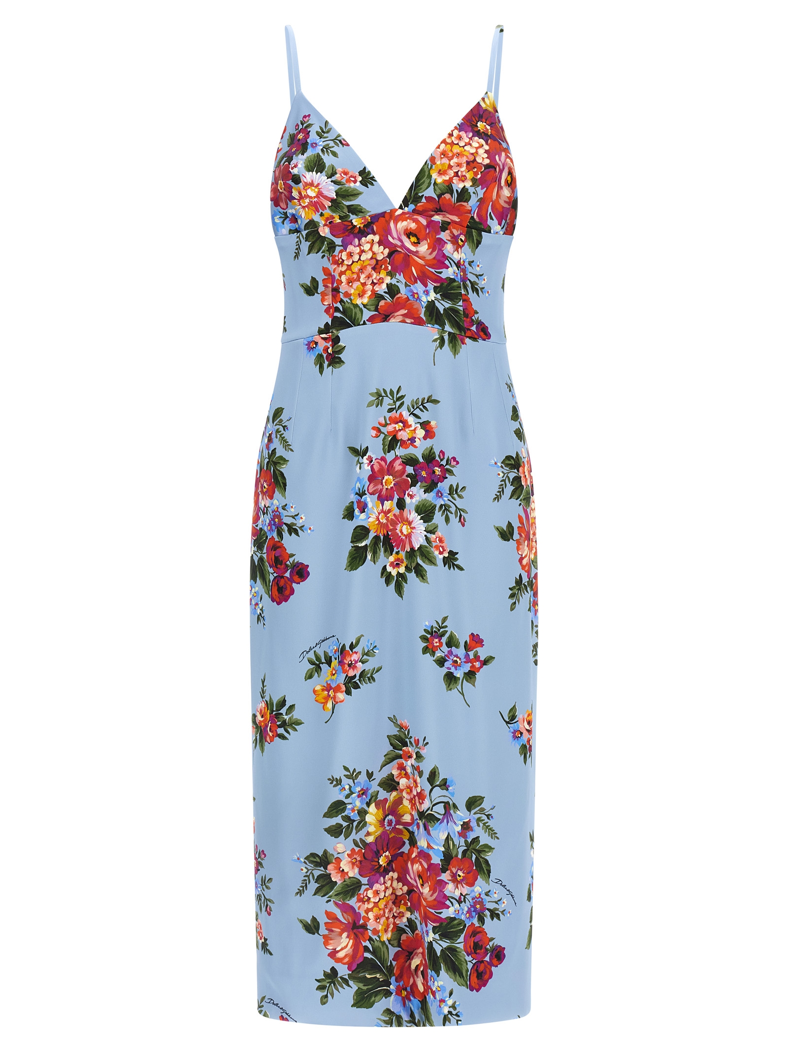 Dolce & Gabbana Mazzo Di Fiori Print Dress