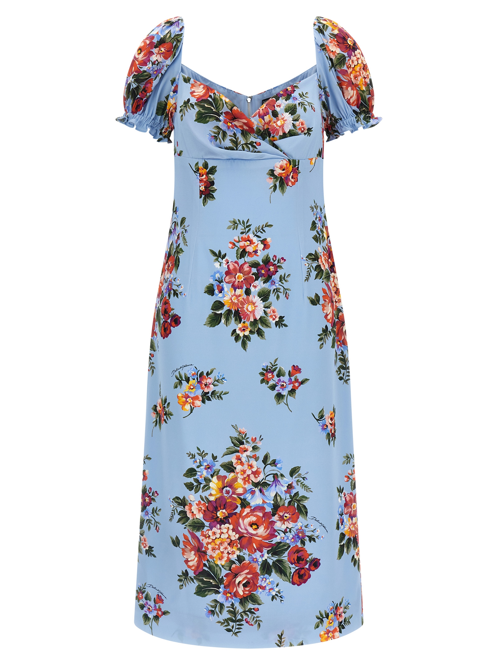 Dolce & Gabbana Mazzo Di Fiori Print Dress