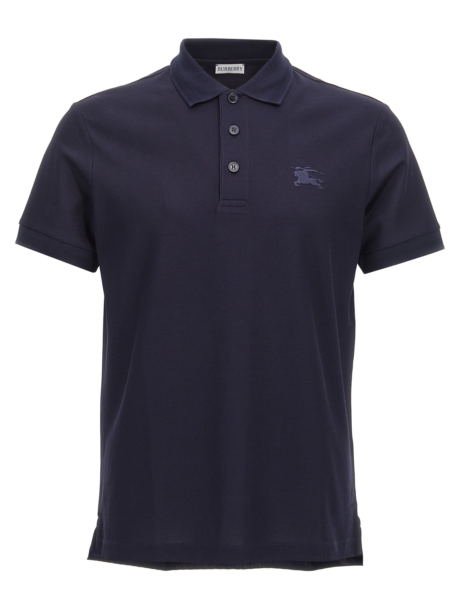 Burberry Logo Embroidery Polo Shirt
