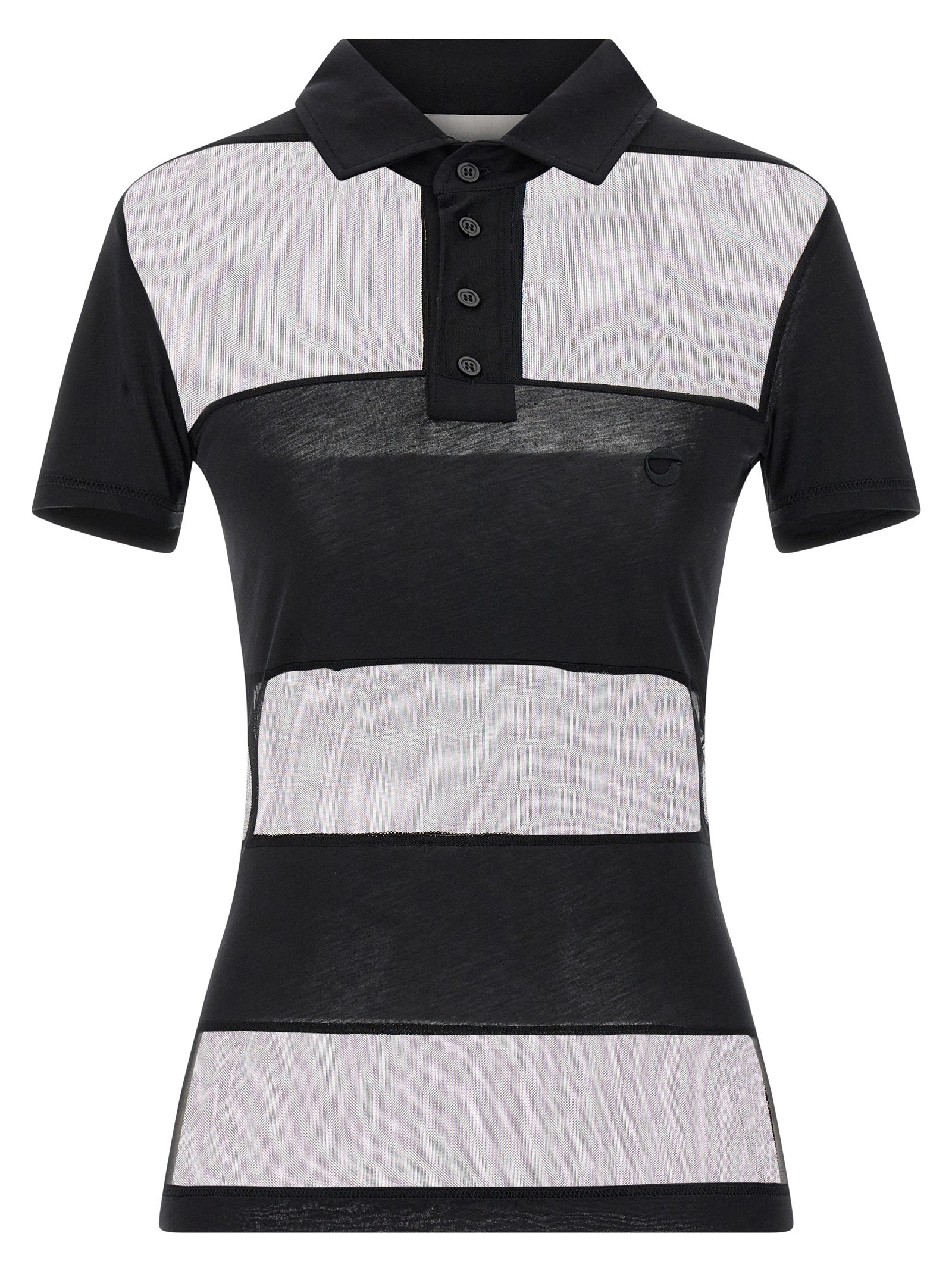 Coperni ‘sheer Striped’ Polo Shirt