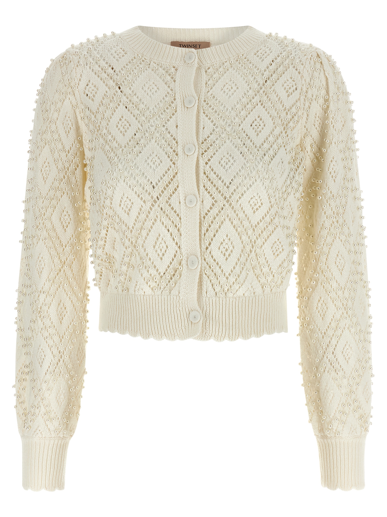 Twin Set Pearl Cardigan