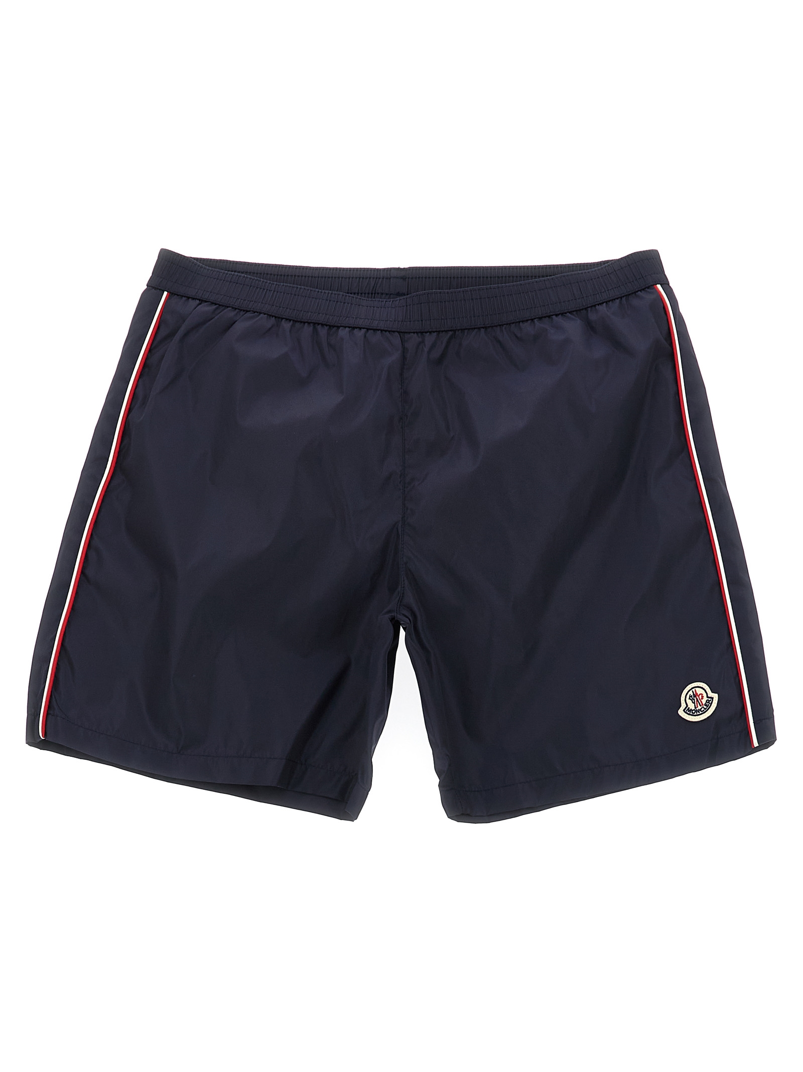 Moncler Enfant Tricolor Trim Swimsuit
