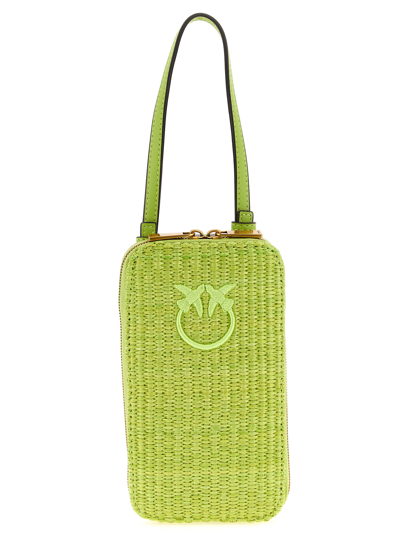 Pinko Raffia Smartphone Holder