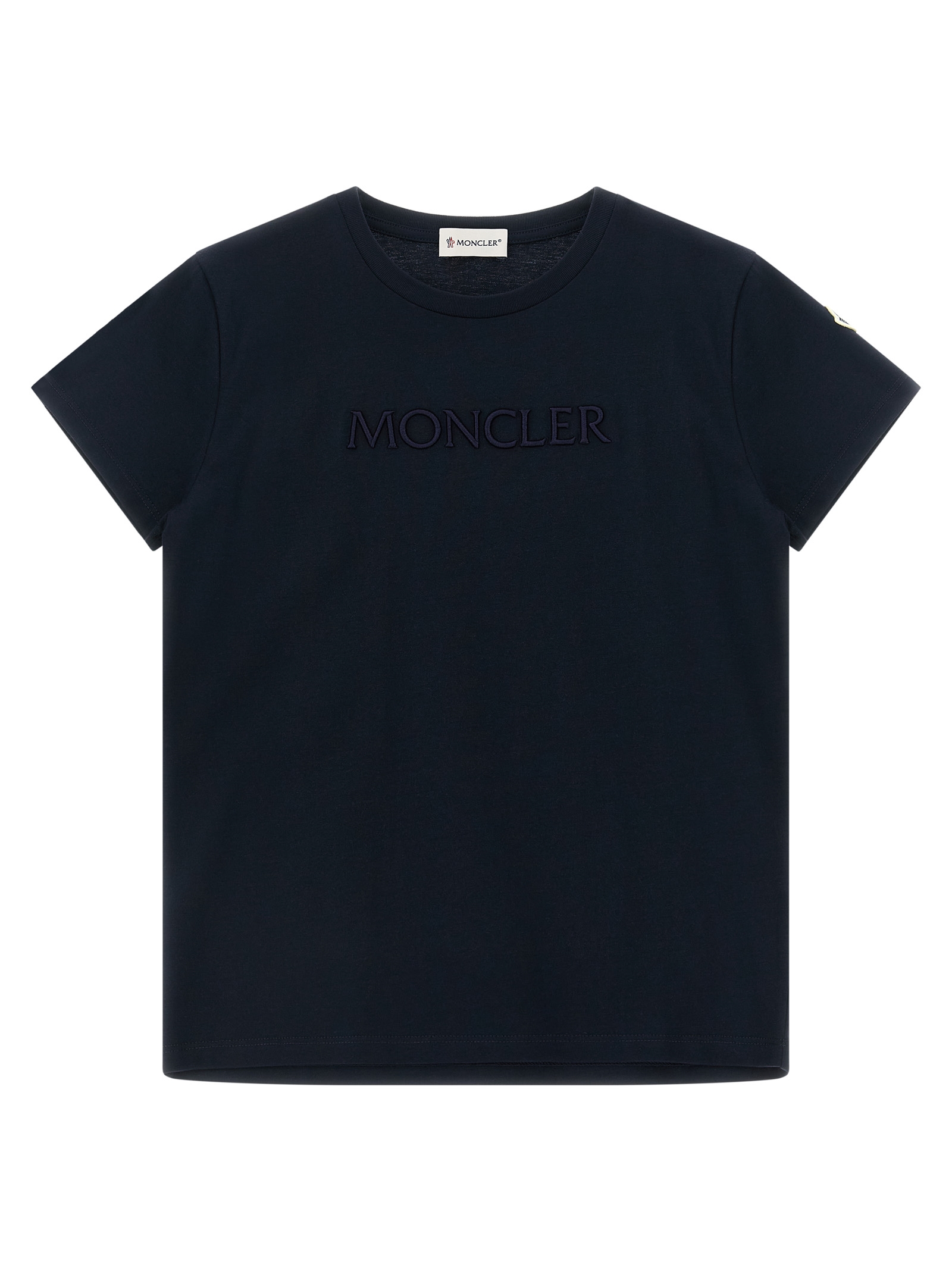 Moncler Enfant Logo Embroidery T-shirt