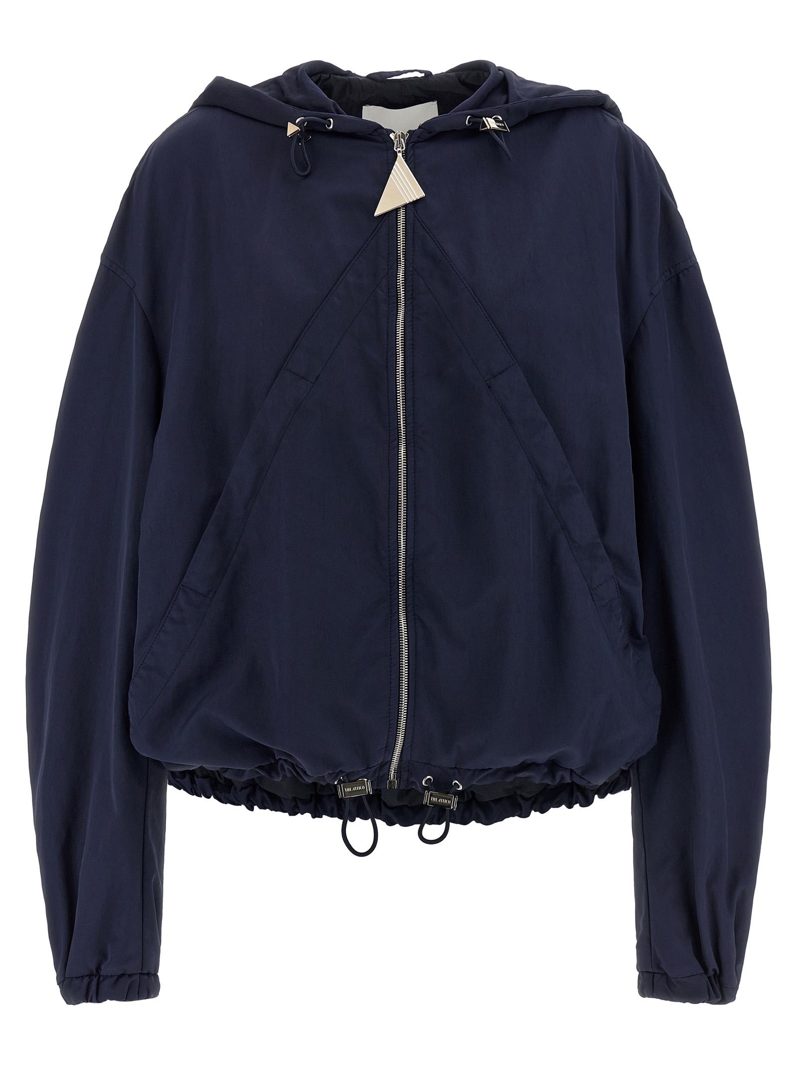 The Attico Hooded Bomber Jacket