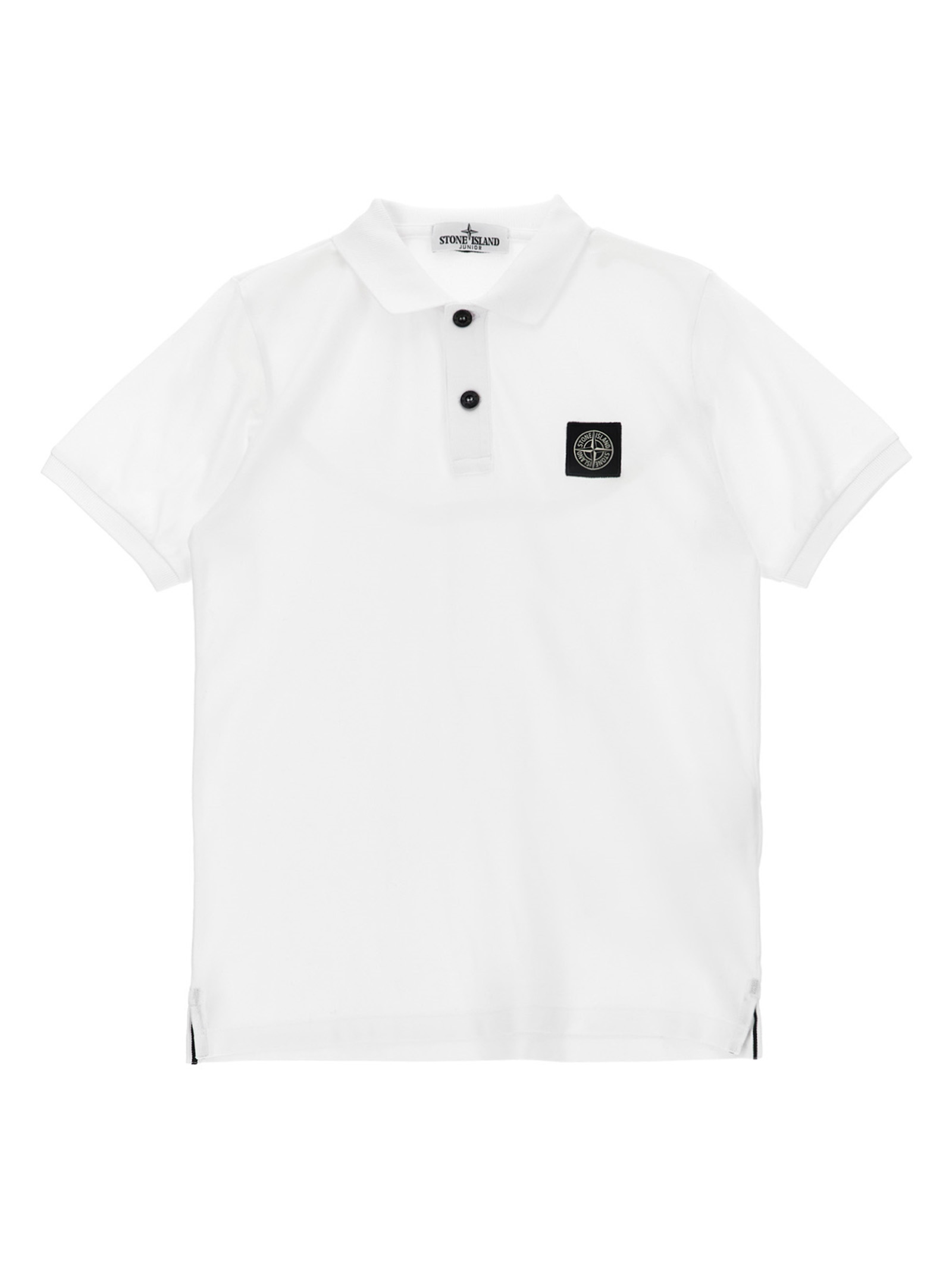 Stone Island Junior Compass Logo Polo Shirt
