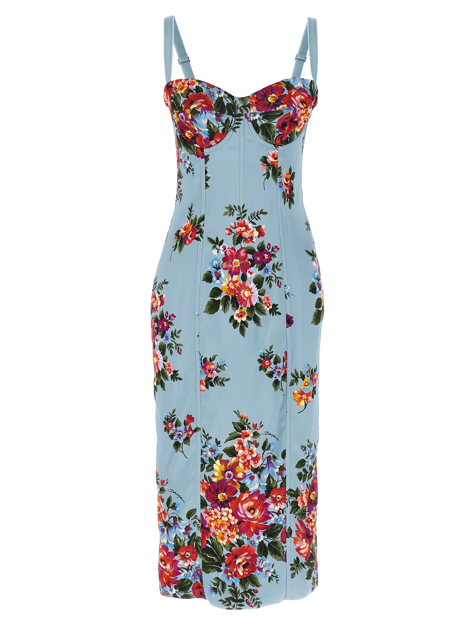 Dolce & Gabbana Mazzo Di Fiori Print Dress