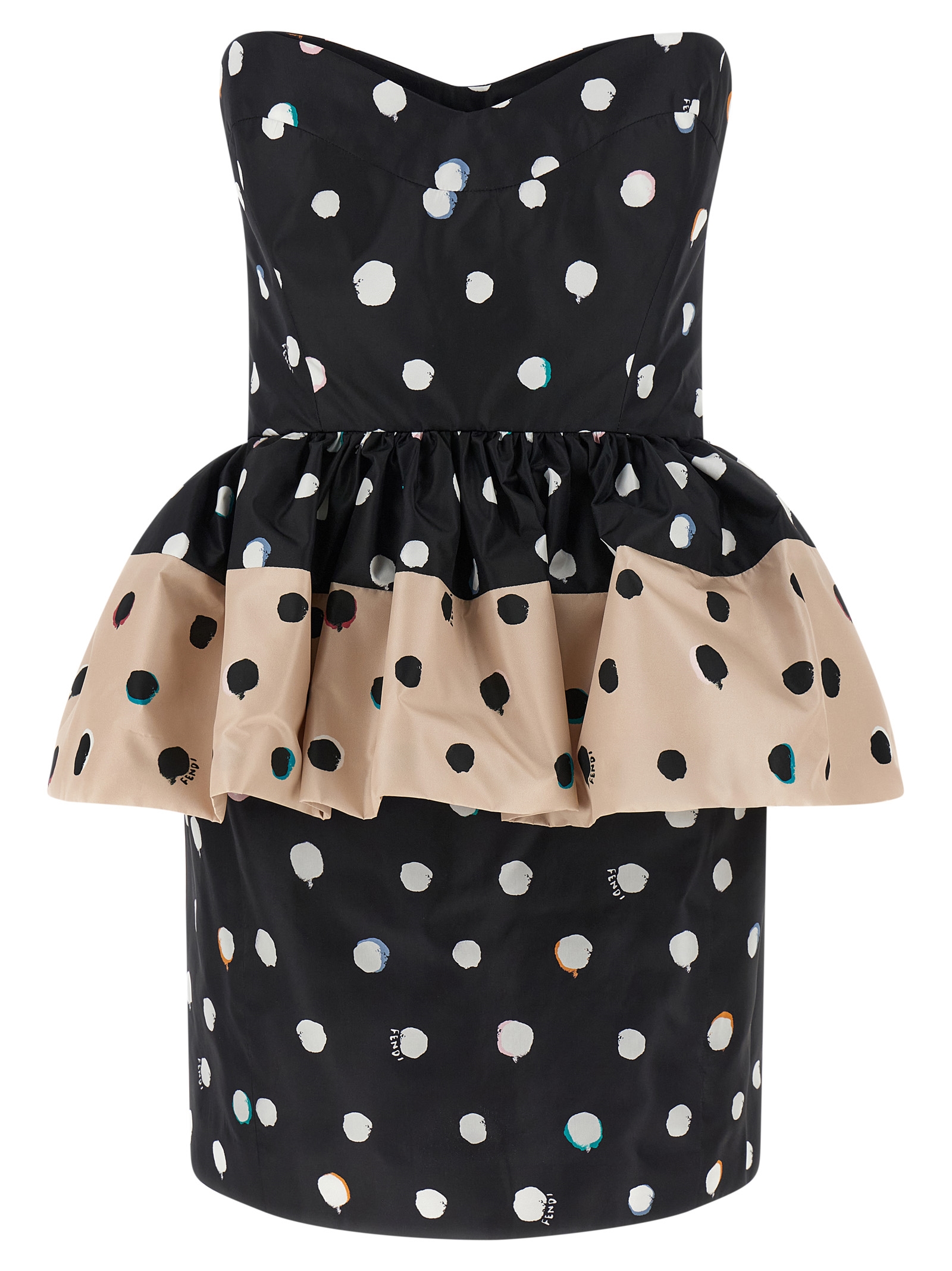 Fendi Falena Dots Dress