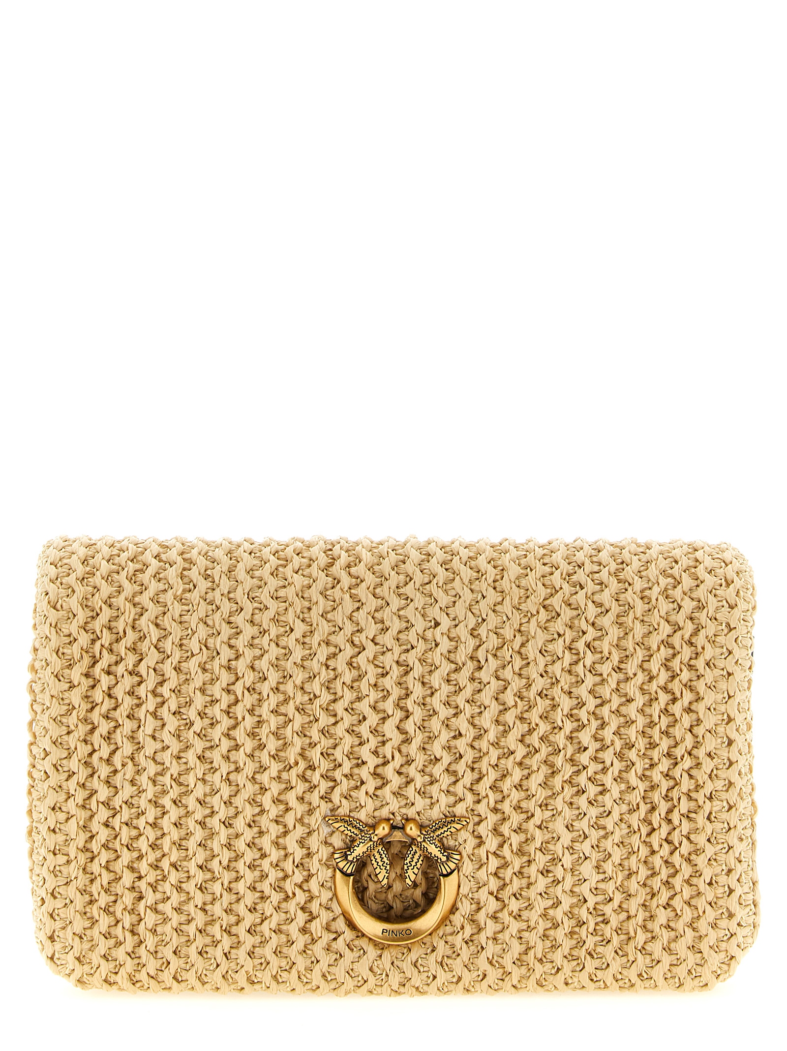 Pinko Love Bag Click Soft Horizontal Crossbody Bag