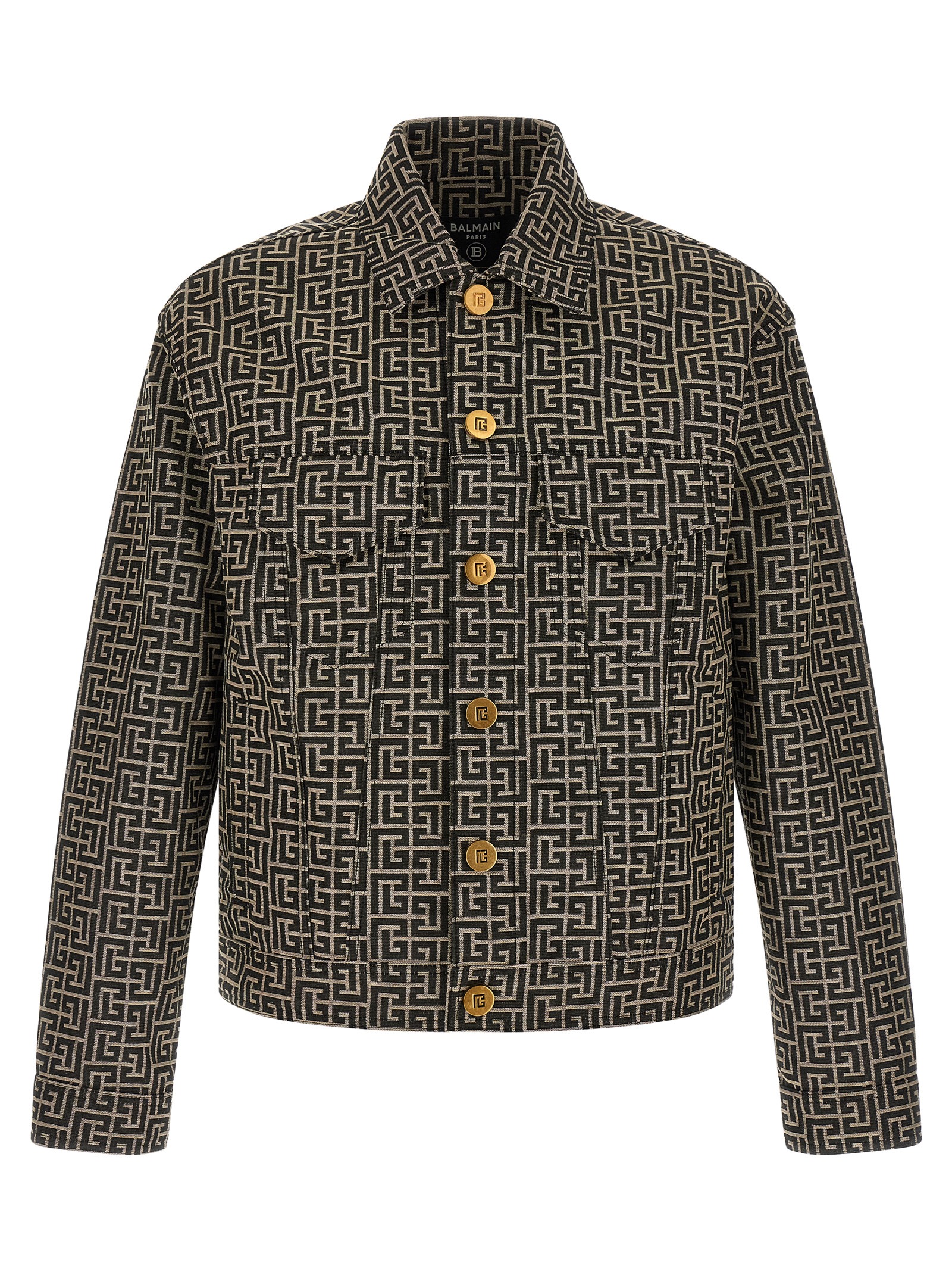 Balmain Jacquard Monogram Jacket