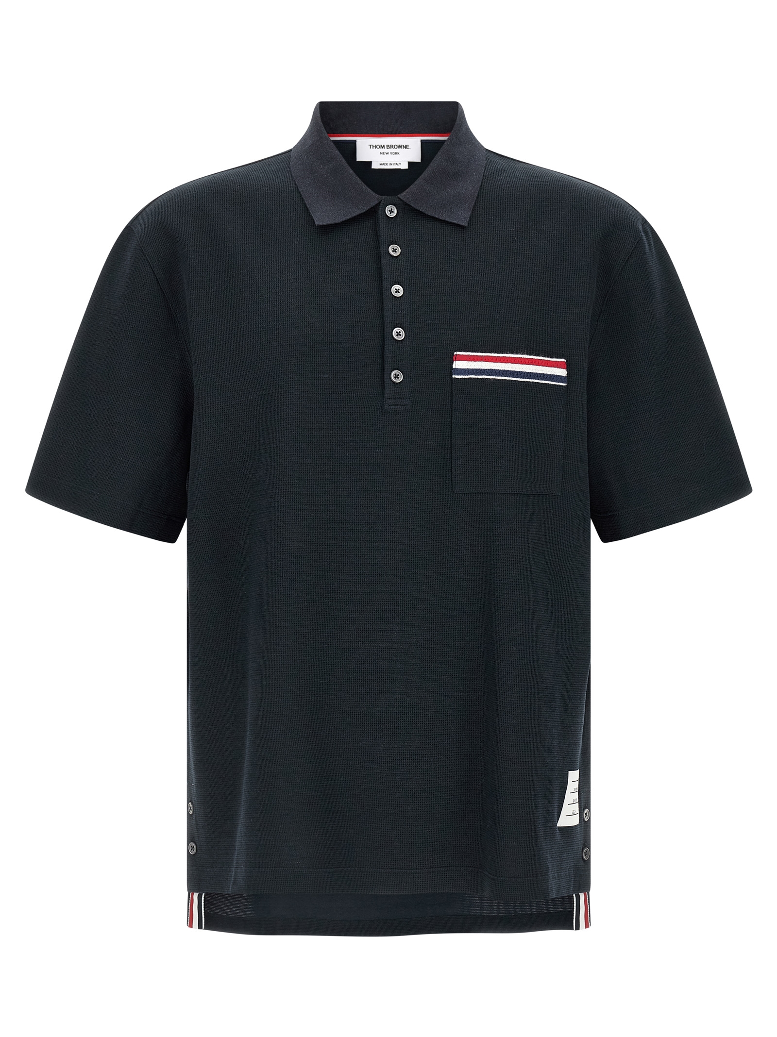 Thom Browne Nastro Rwb Polo Shirt
