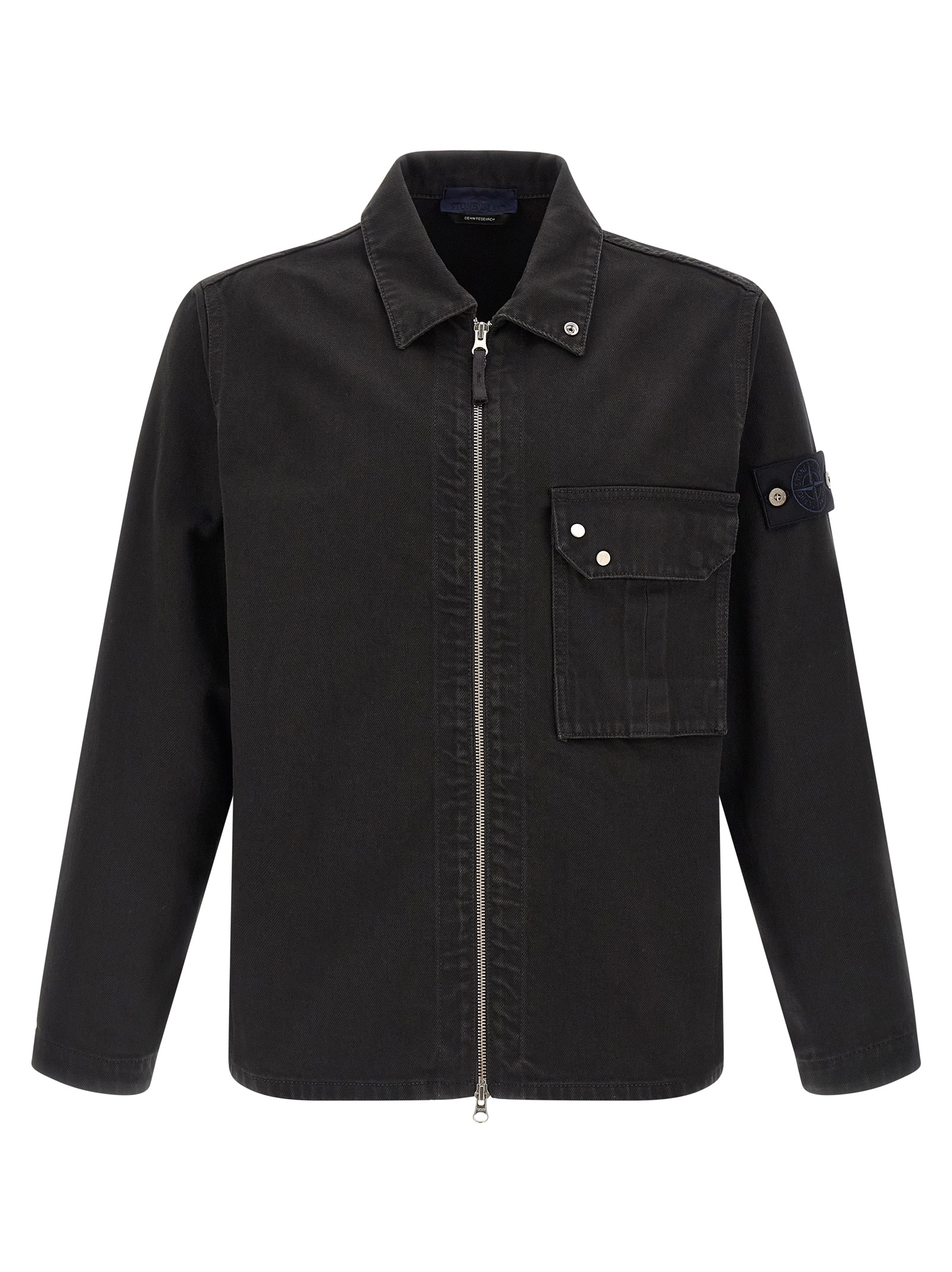 Stone Island Denim Overshirt