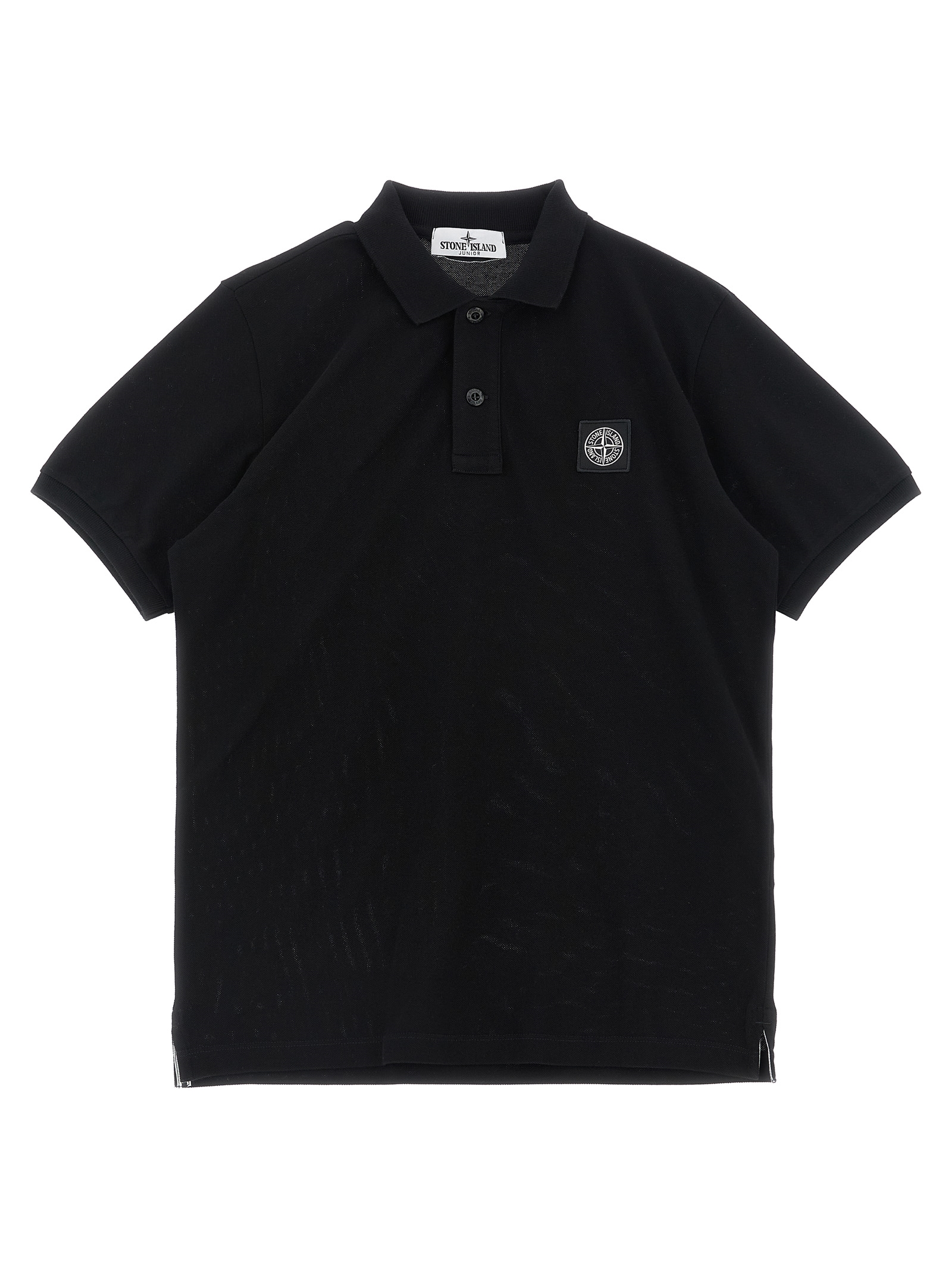 Stone Island Junior Compass Logo Polo Shirt