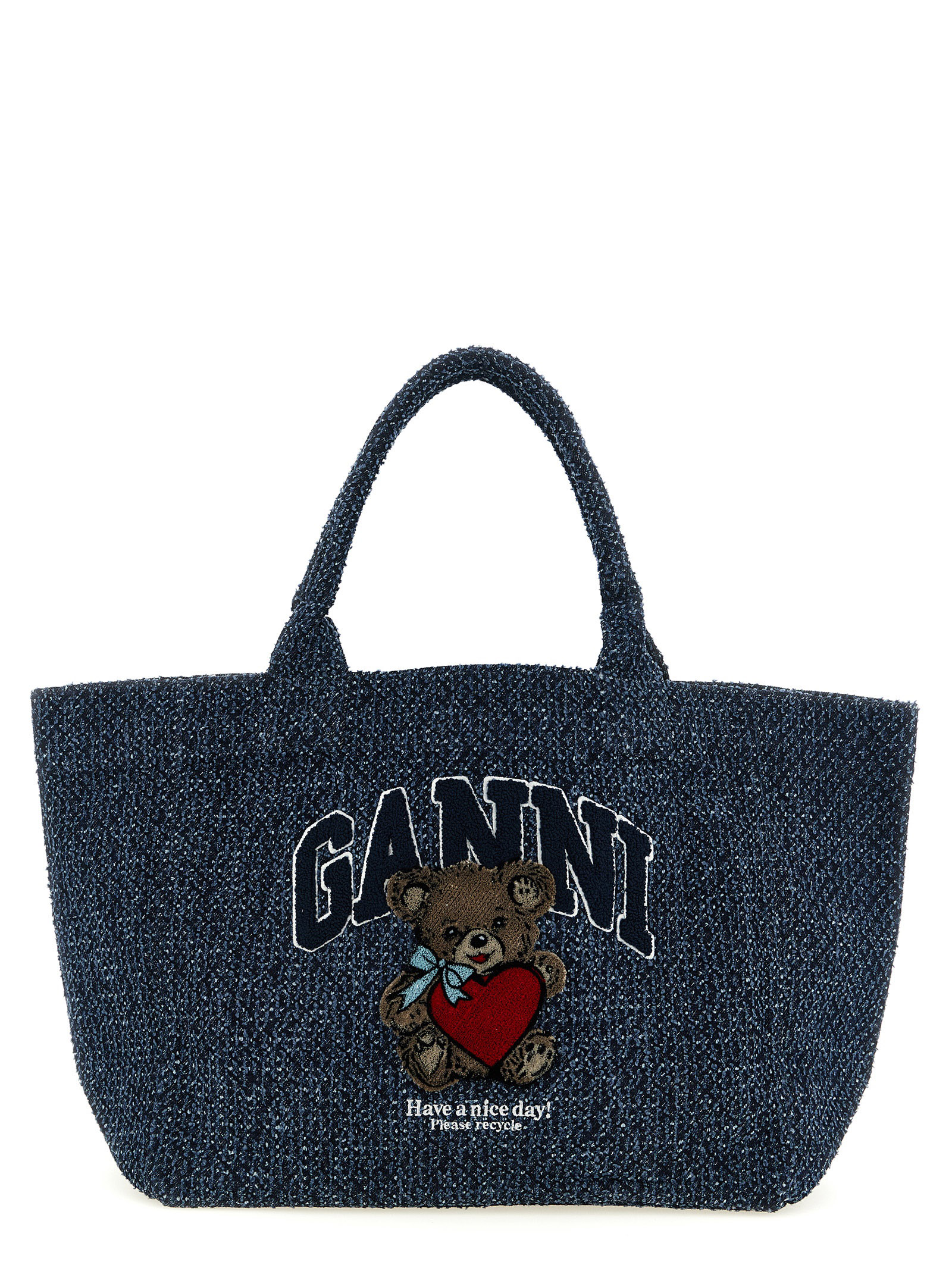 Ganni Medium Bear Shopping Bag