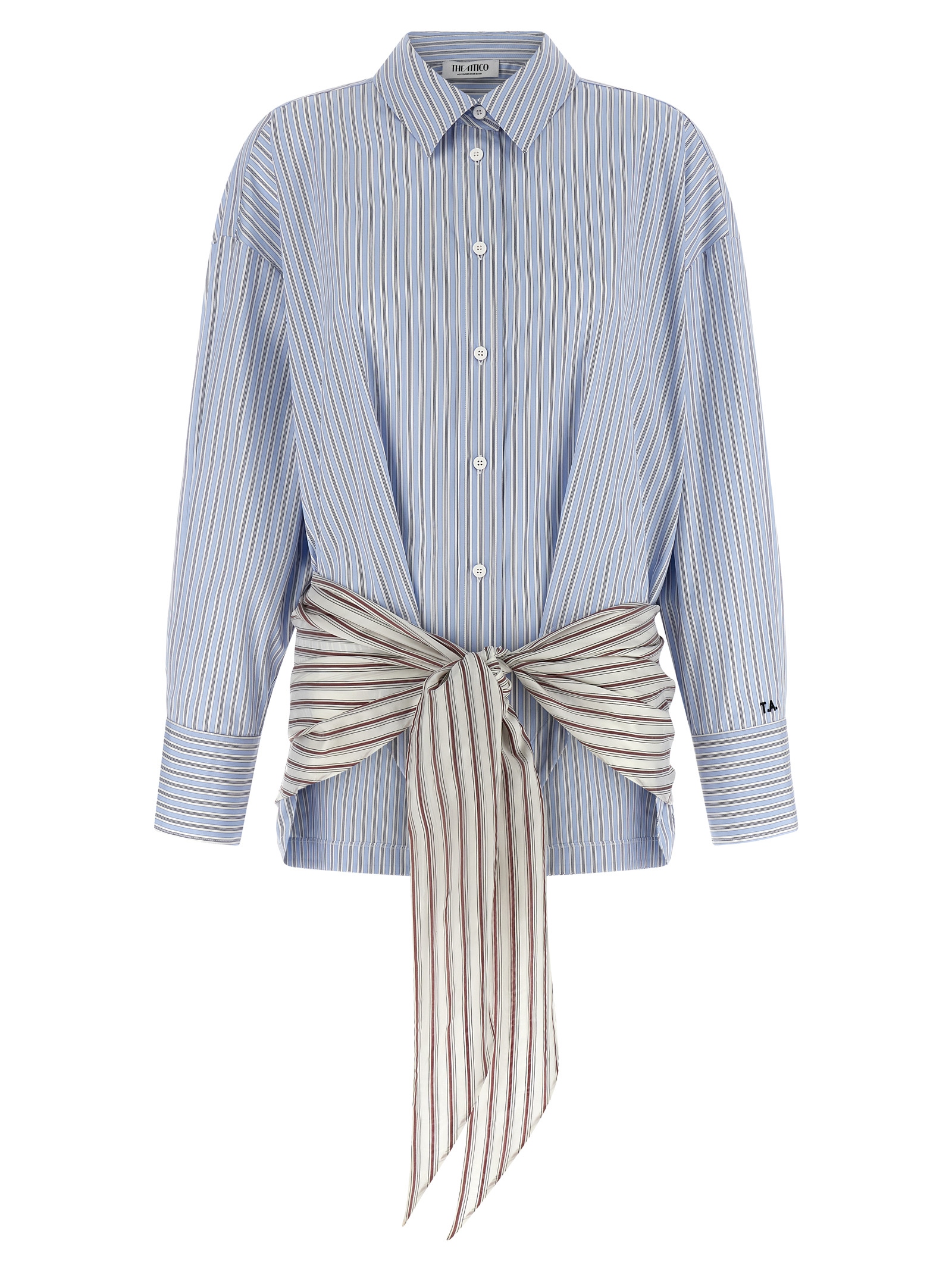 The Attico Blue Mini Dress