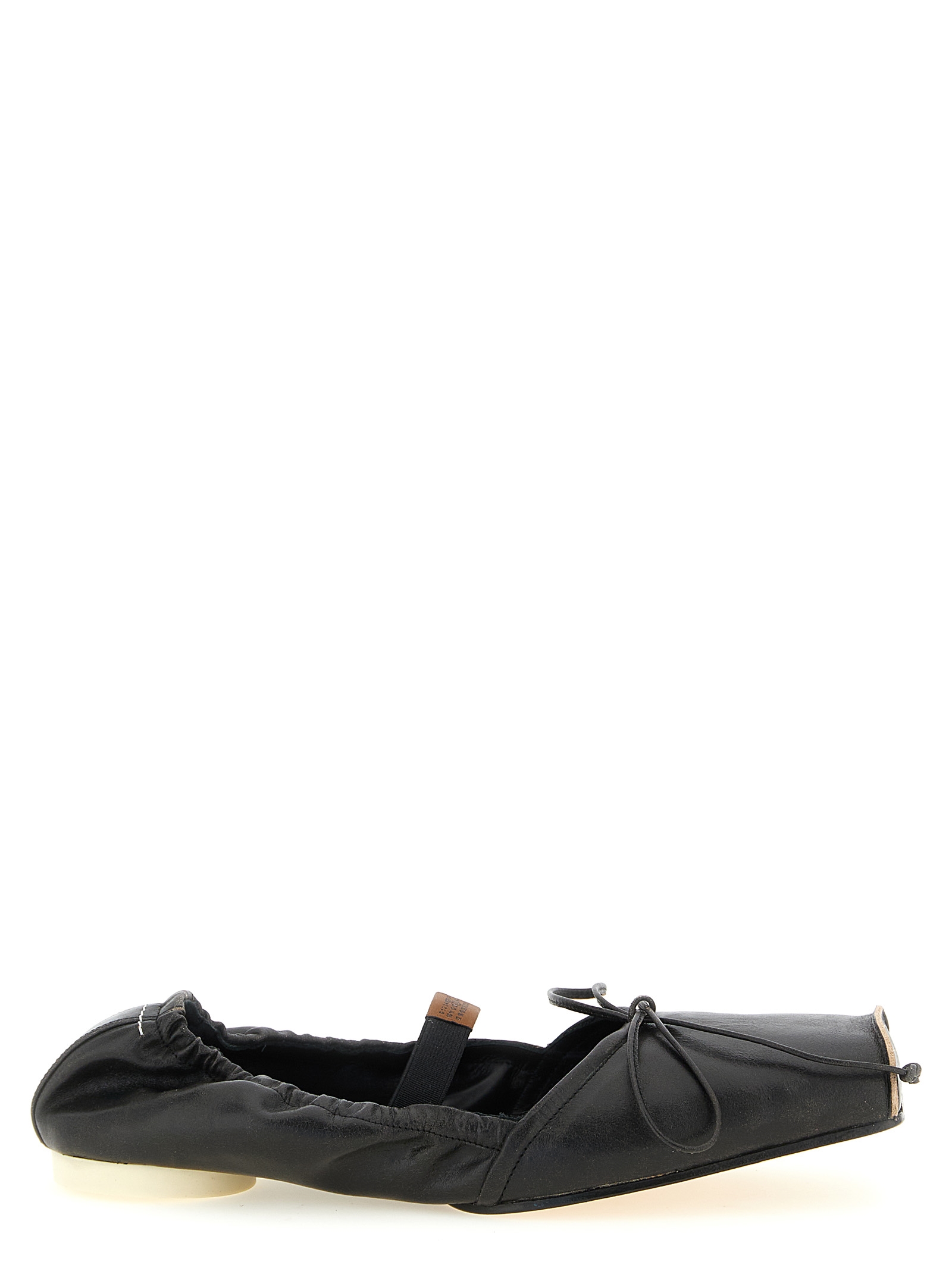 Mm6 Maison Margiela Square Toe Ballet Flats