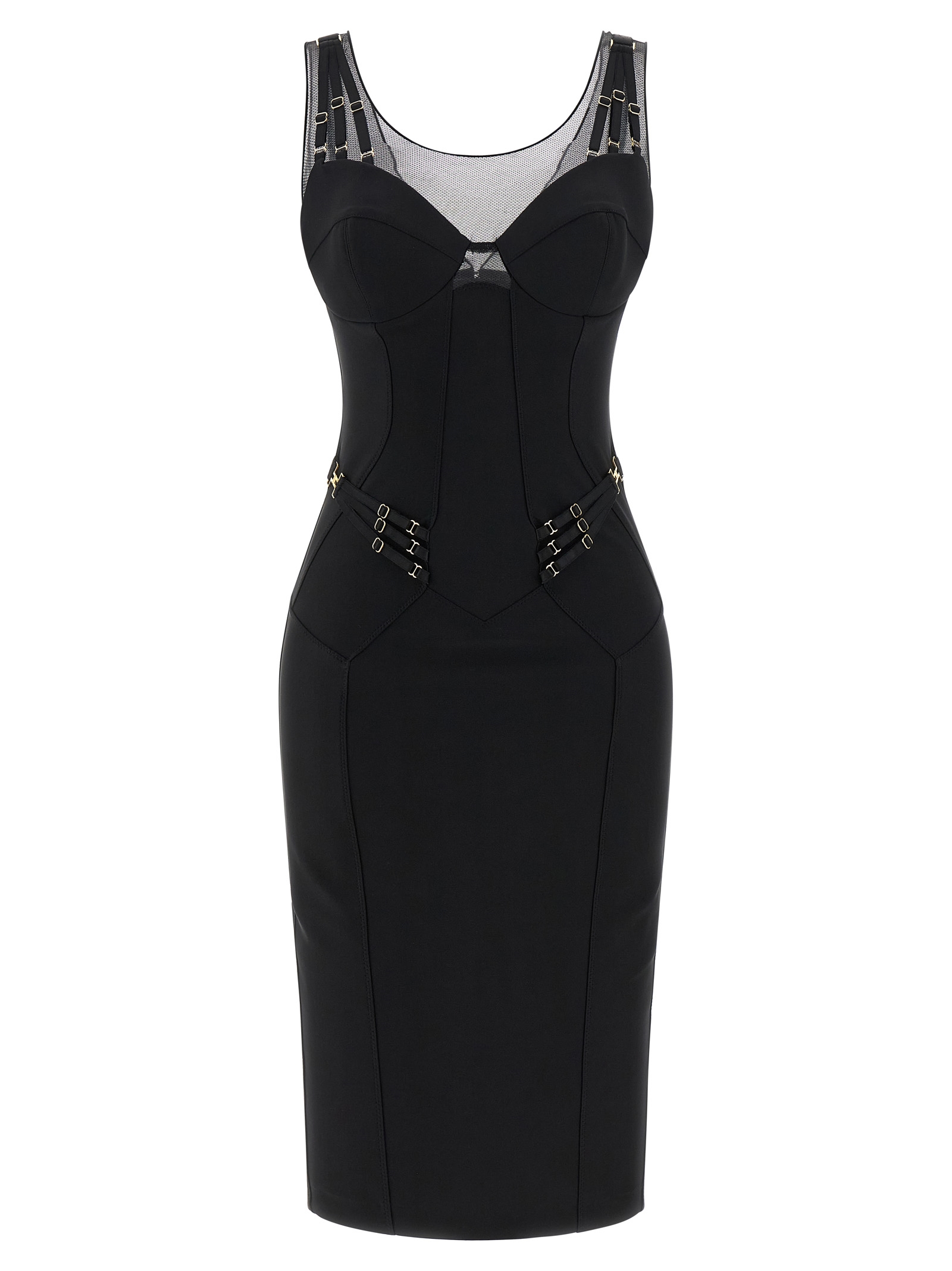 Elisabetta Franchi Corset Dress