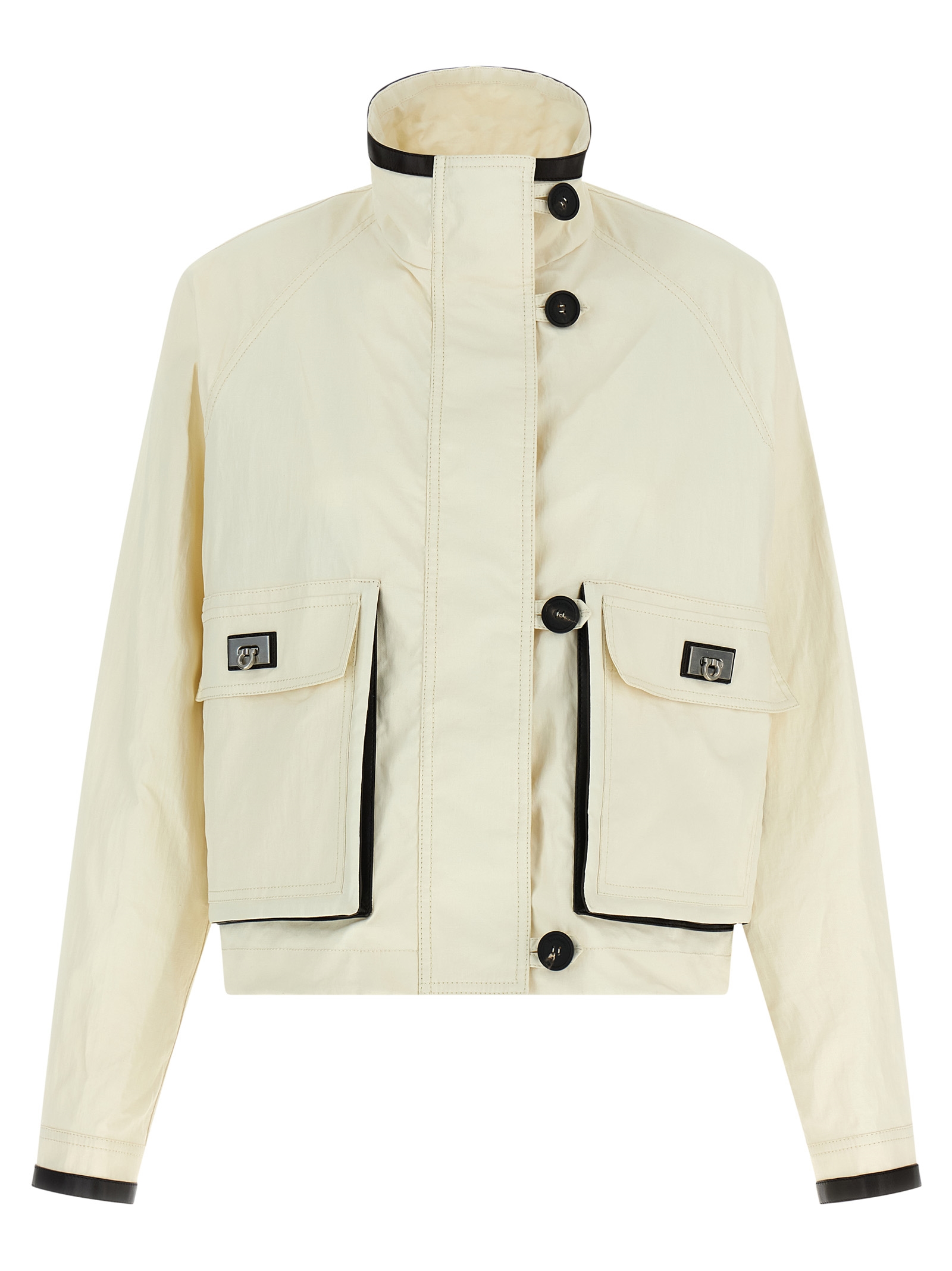 Ferragamo Tech Linen Jacket