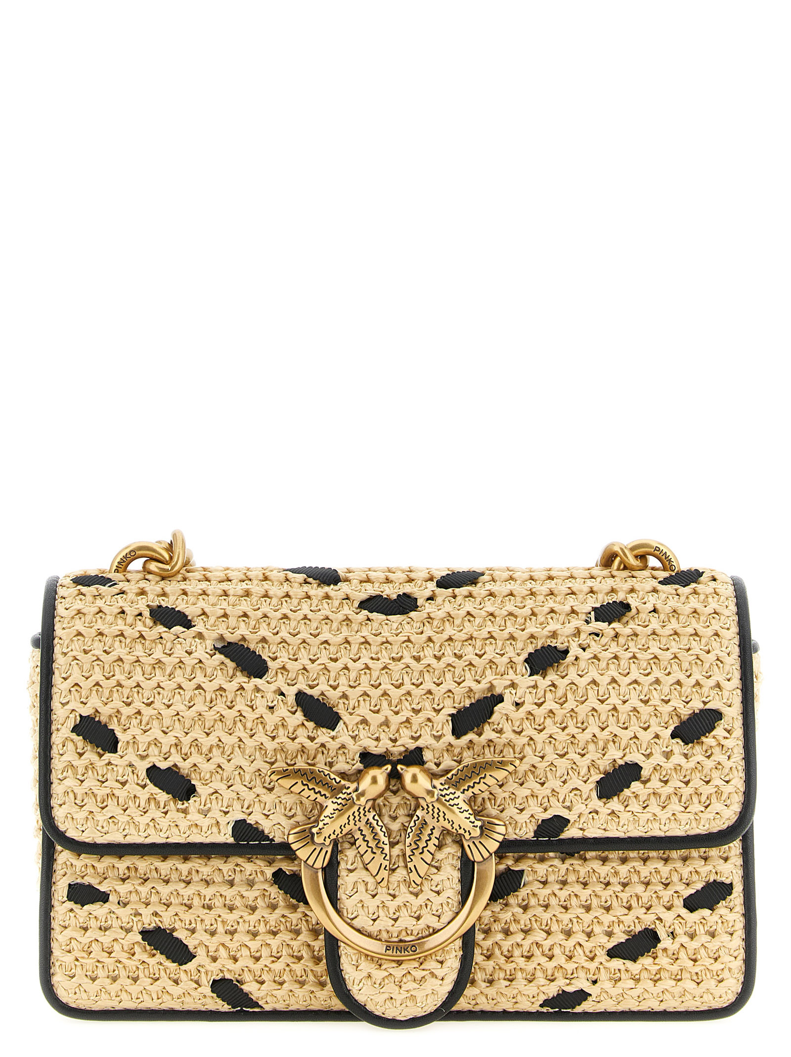 Pinko Mini Love One Light Crossbody Bag
