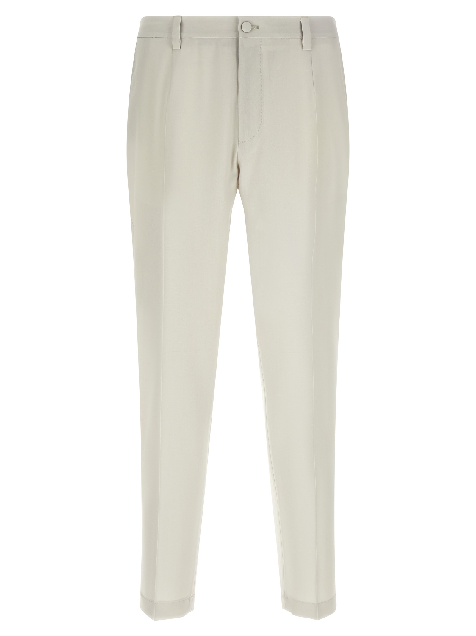 Dolce & Gabbana Poplin Wool Pants