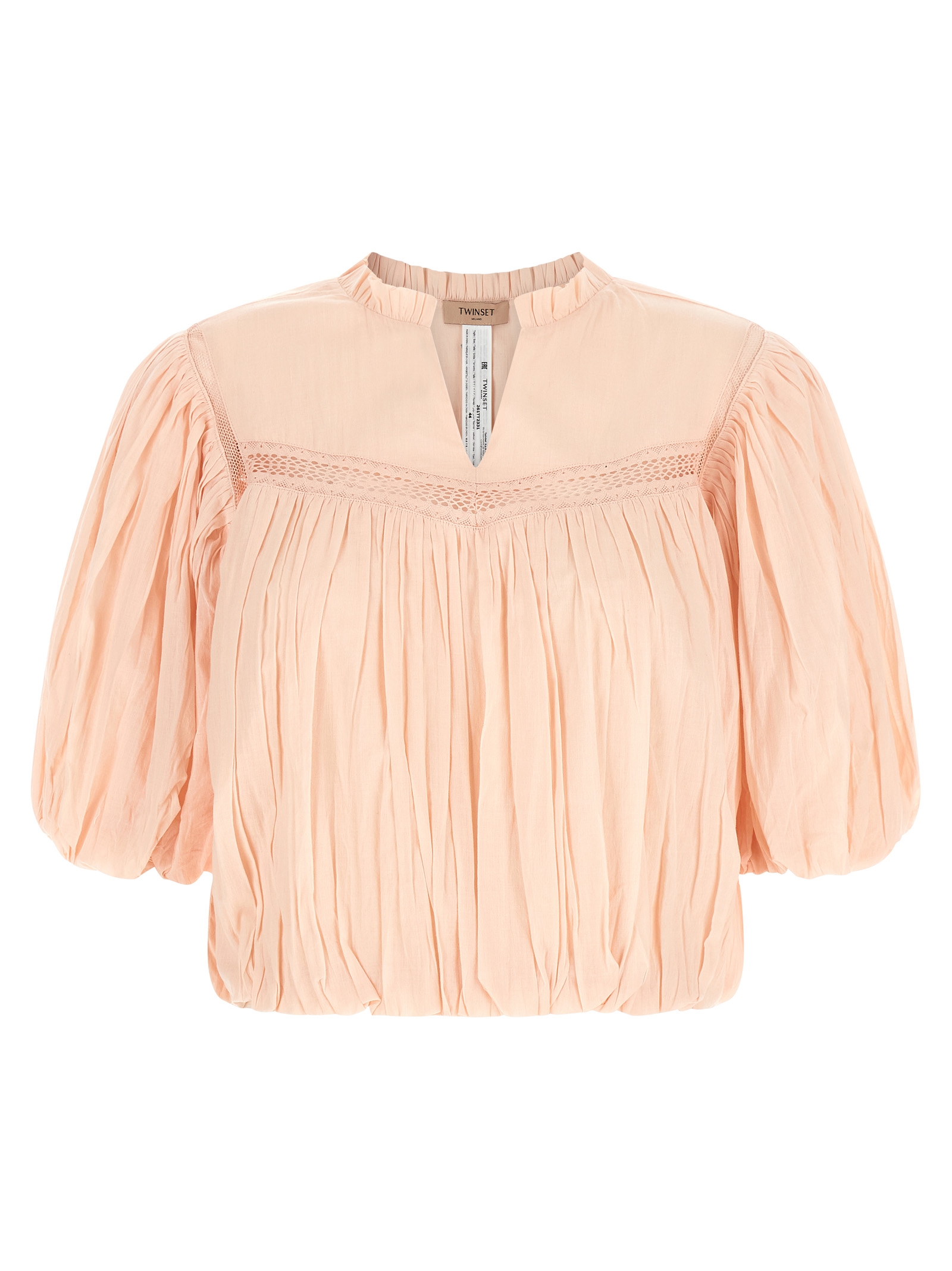 Twin Set Curled Blouse