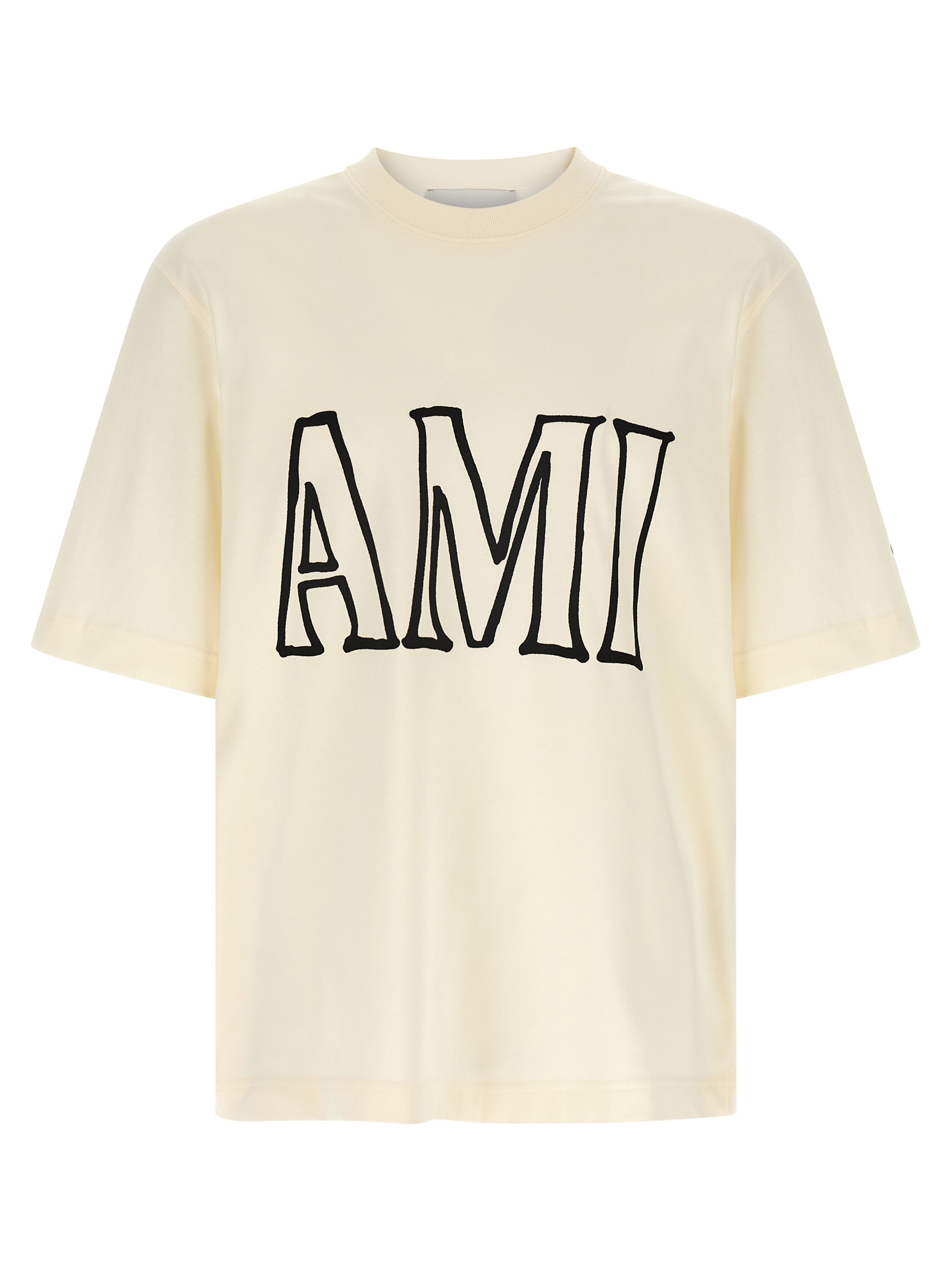 Ami Paris Logo Print T-shirt
