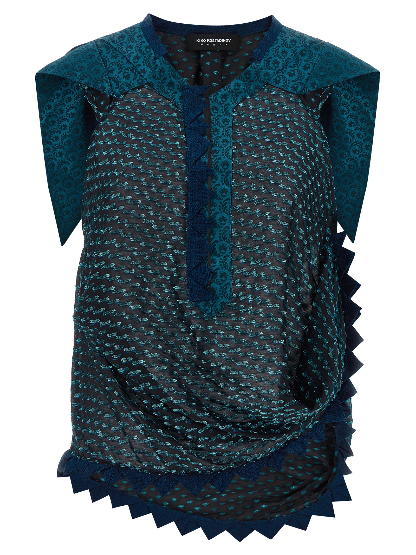 Kiko Kostadinov Weathervane Top